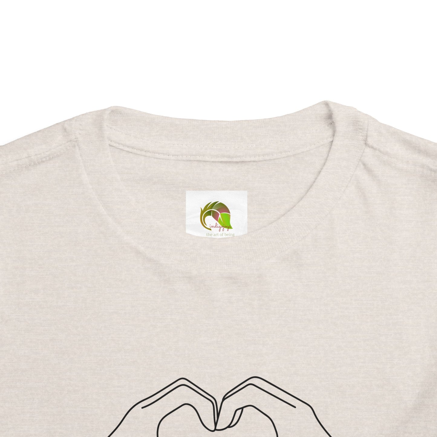 Toddler T-Shirt Cute Heart Love Trend Design