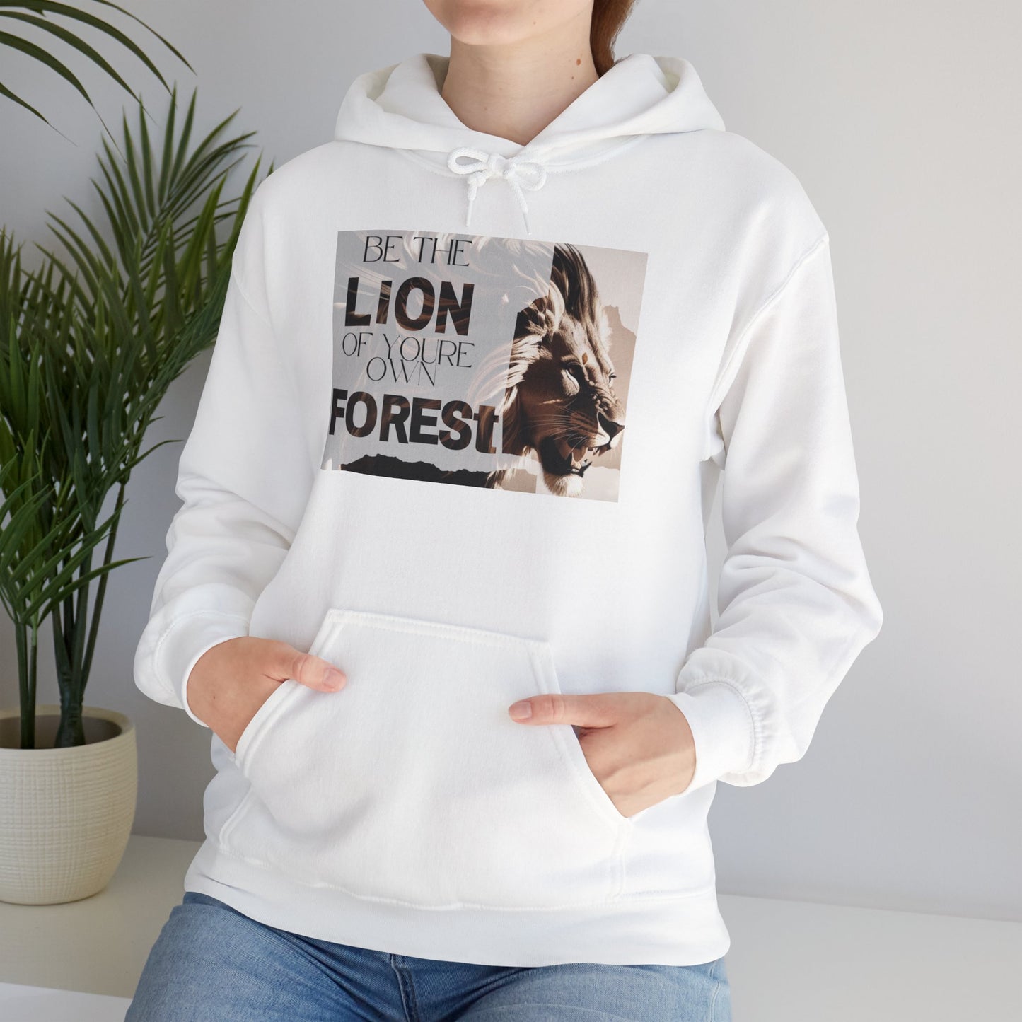 Hoodie - Lion of the Forest Design