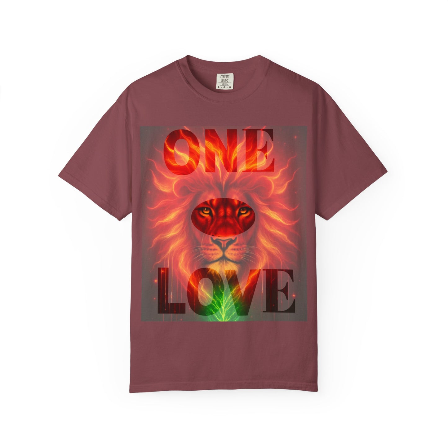 Lion Mane one love T-shirt