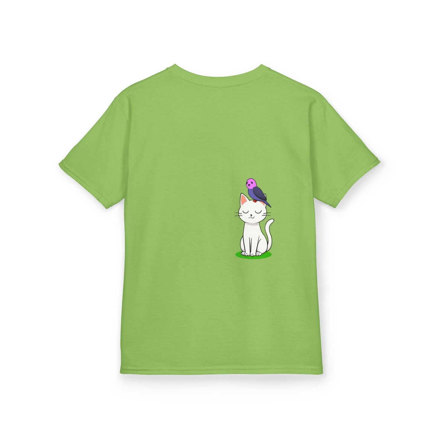 girlsTee - Cute Girl with Animals Design