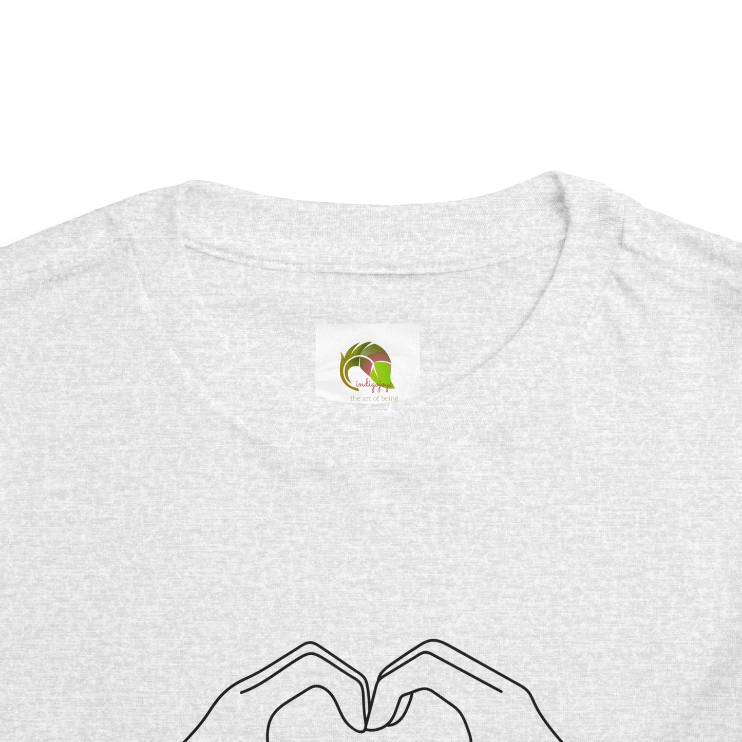 Toddler T-Shirt Cute Heart Love Trend Design