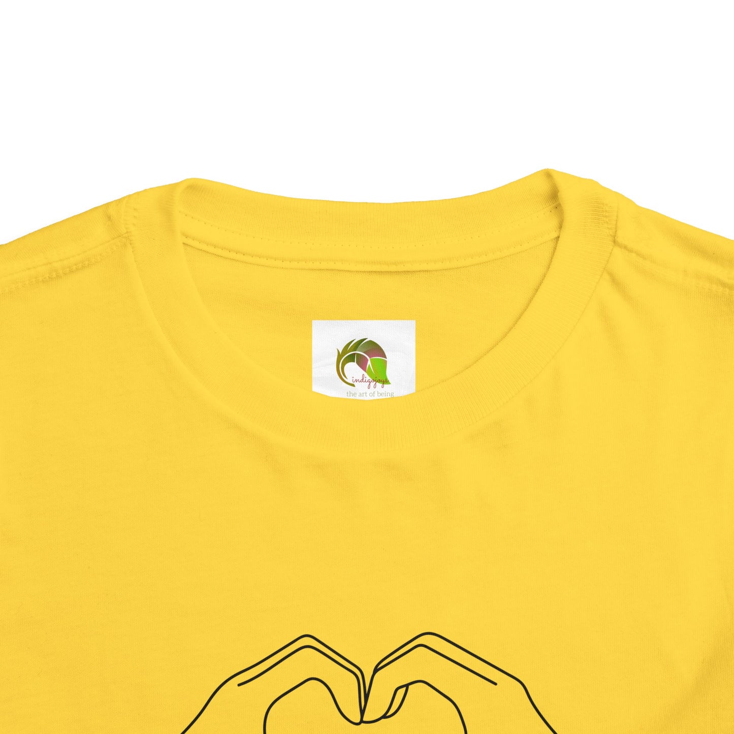 Toddler T-Shirt Cute Heart Love Trend Design