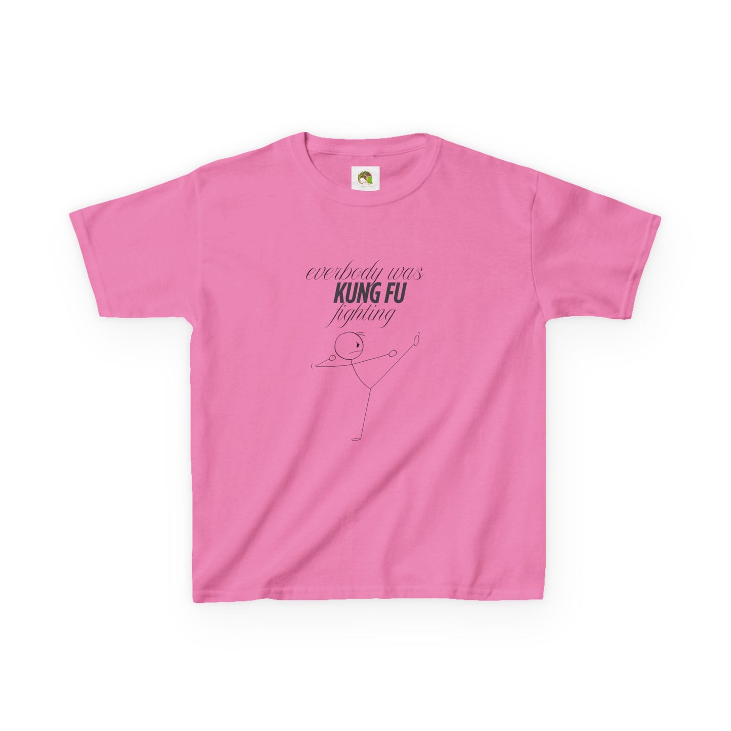 Kids Tee - Funny 'Everybody was Kungfu Fighting' Design