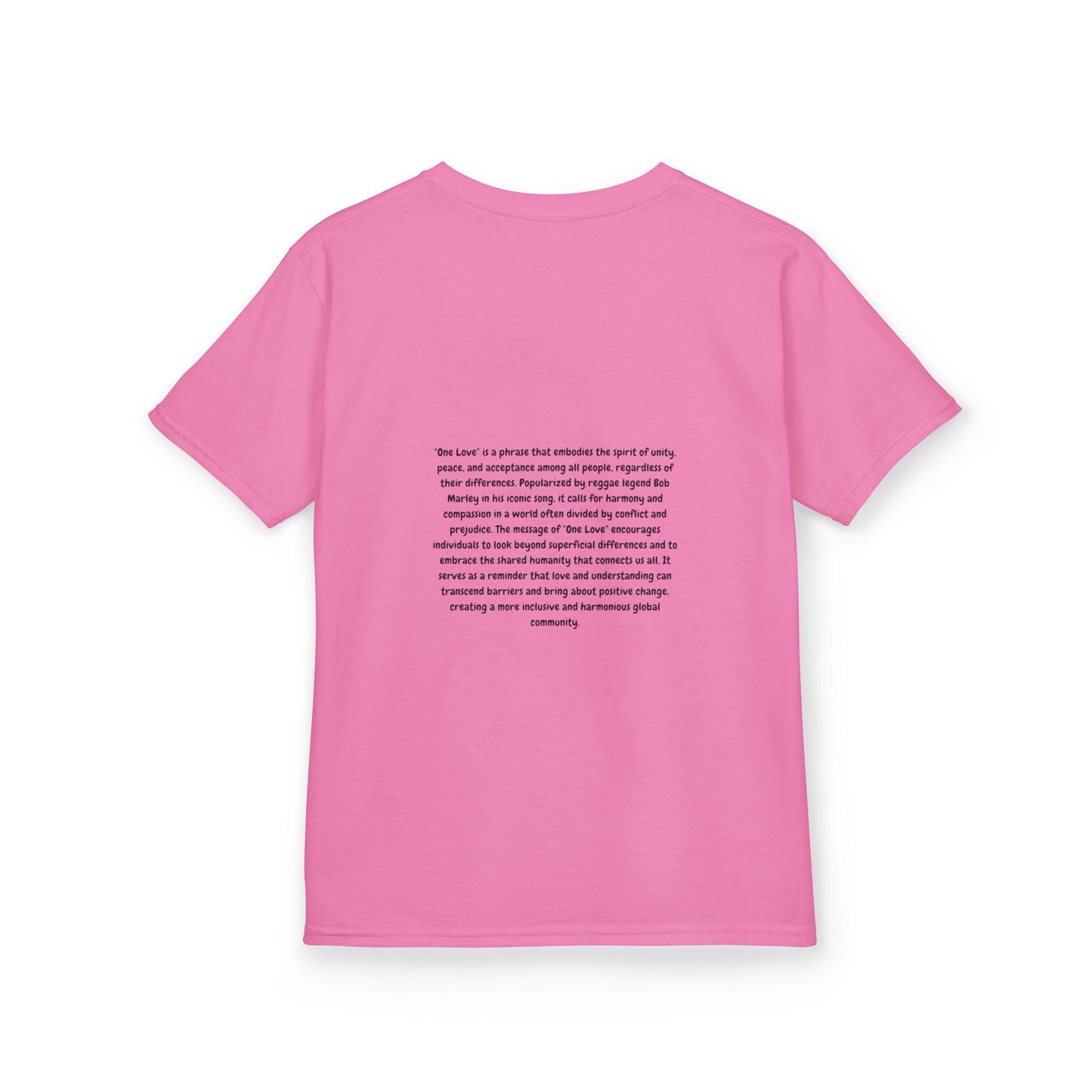 Kids Tee - 'One Love One Unity' Design