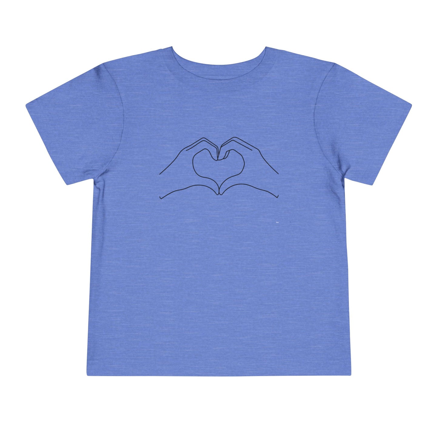Toddler T-Shirt Cute Heart Love Trend Design