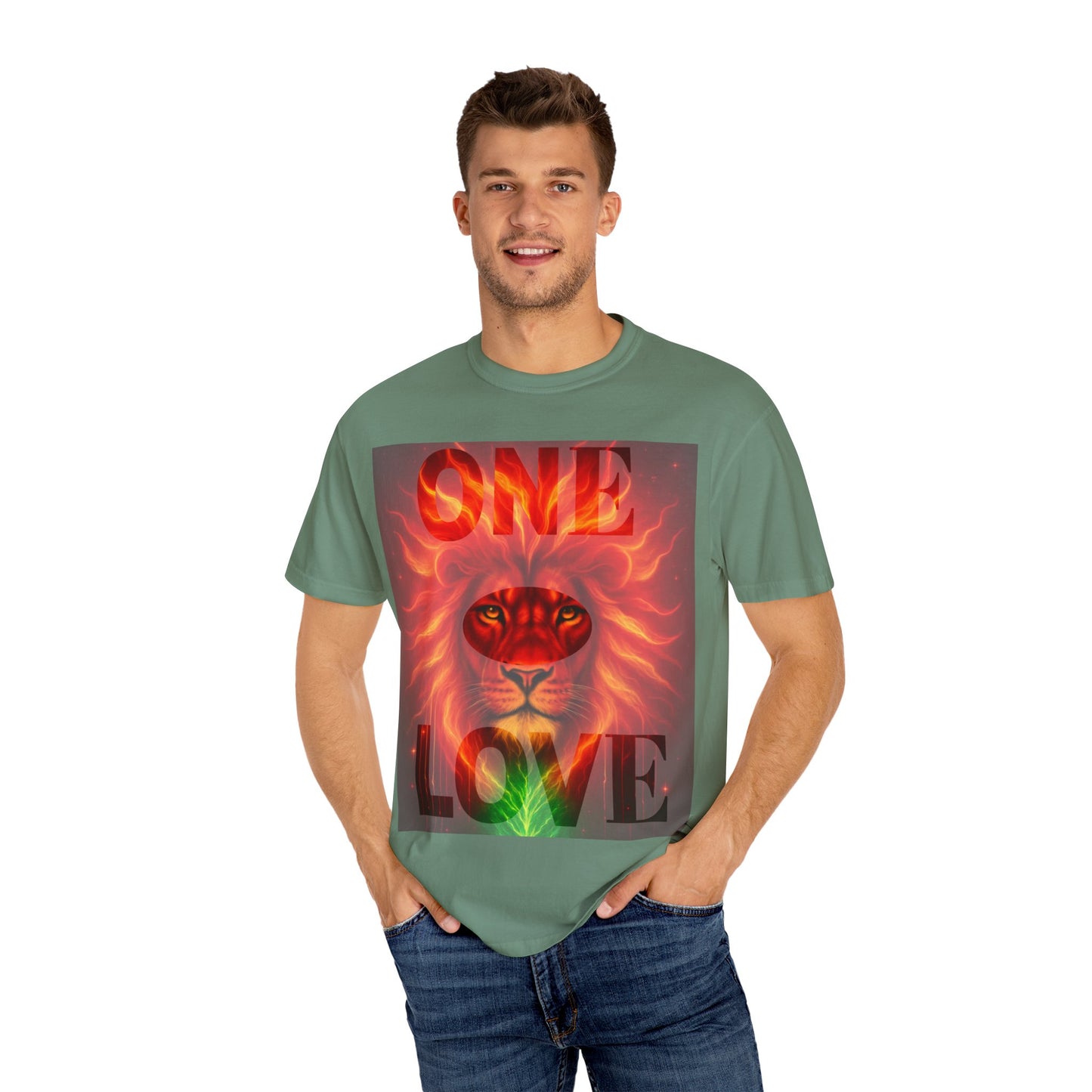 Lion Mane one love T-shirt