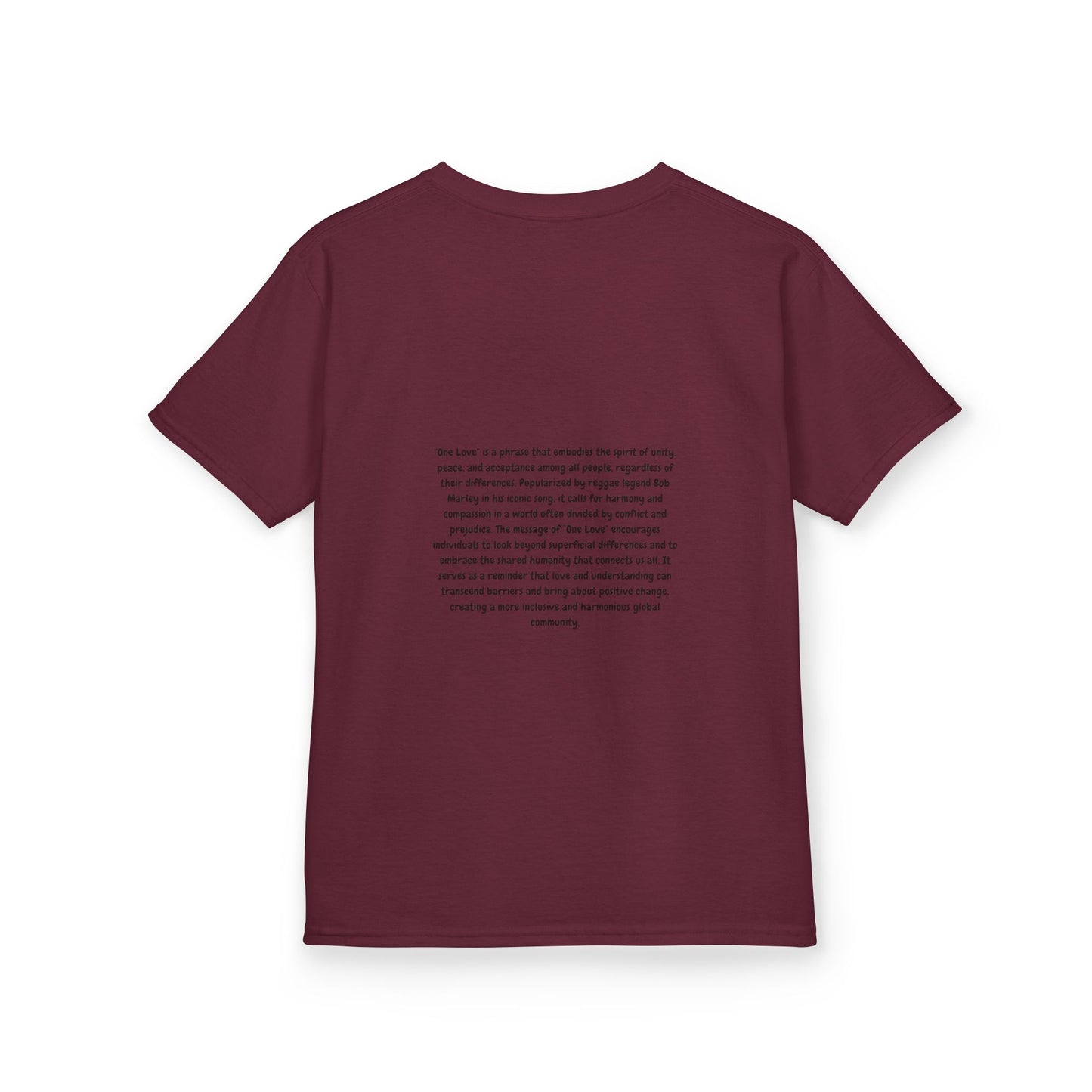 Kids Tee - 'One Love One Unity' Design