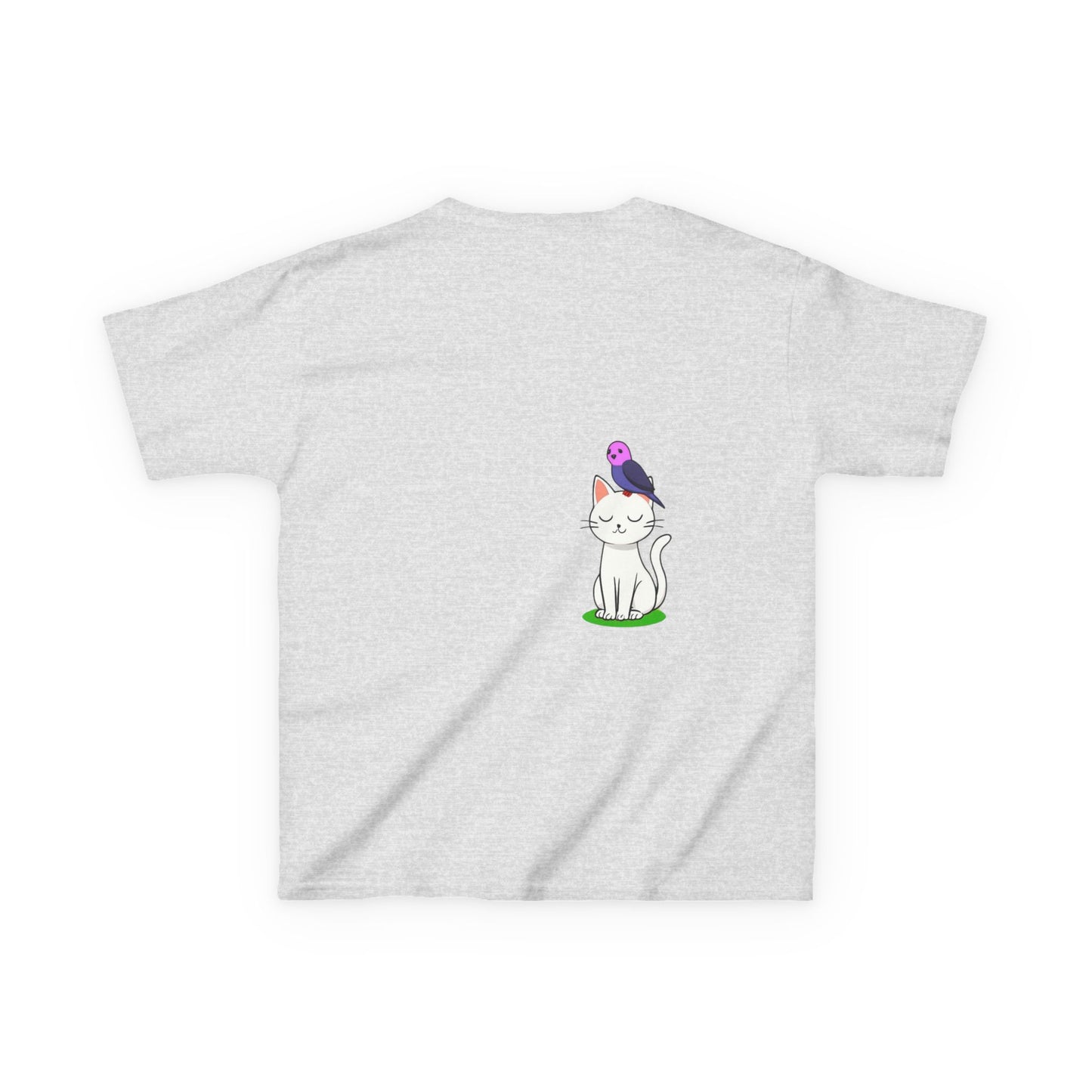 girlsTee - Cute Girl with Animals Design