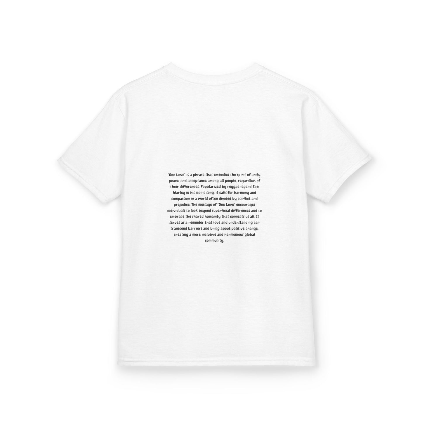 Kids Tee - 'One Love One Unity' Design