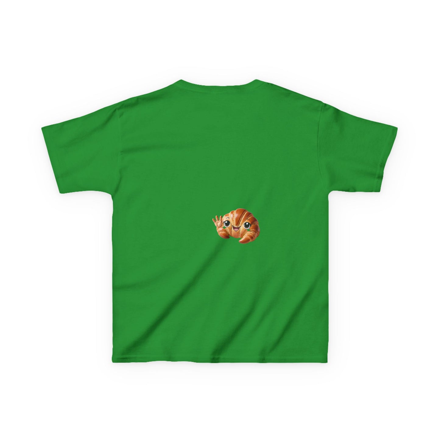 Flake It 'Til You Make It Kids Tee - Fun Croissant Design