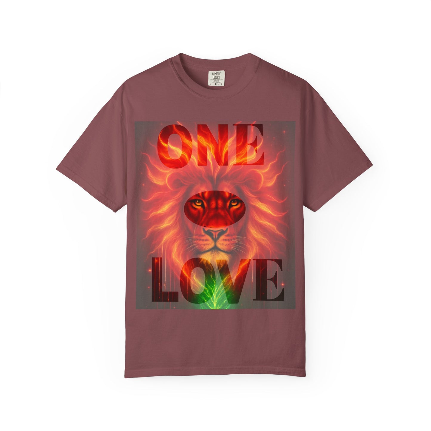 Lion Mane one love T-shirt