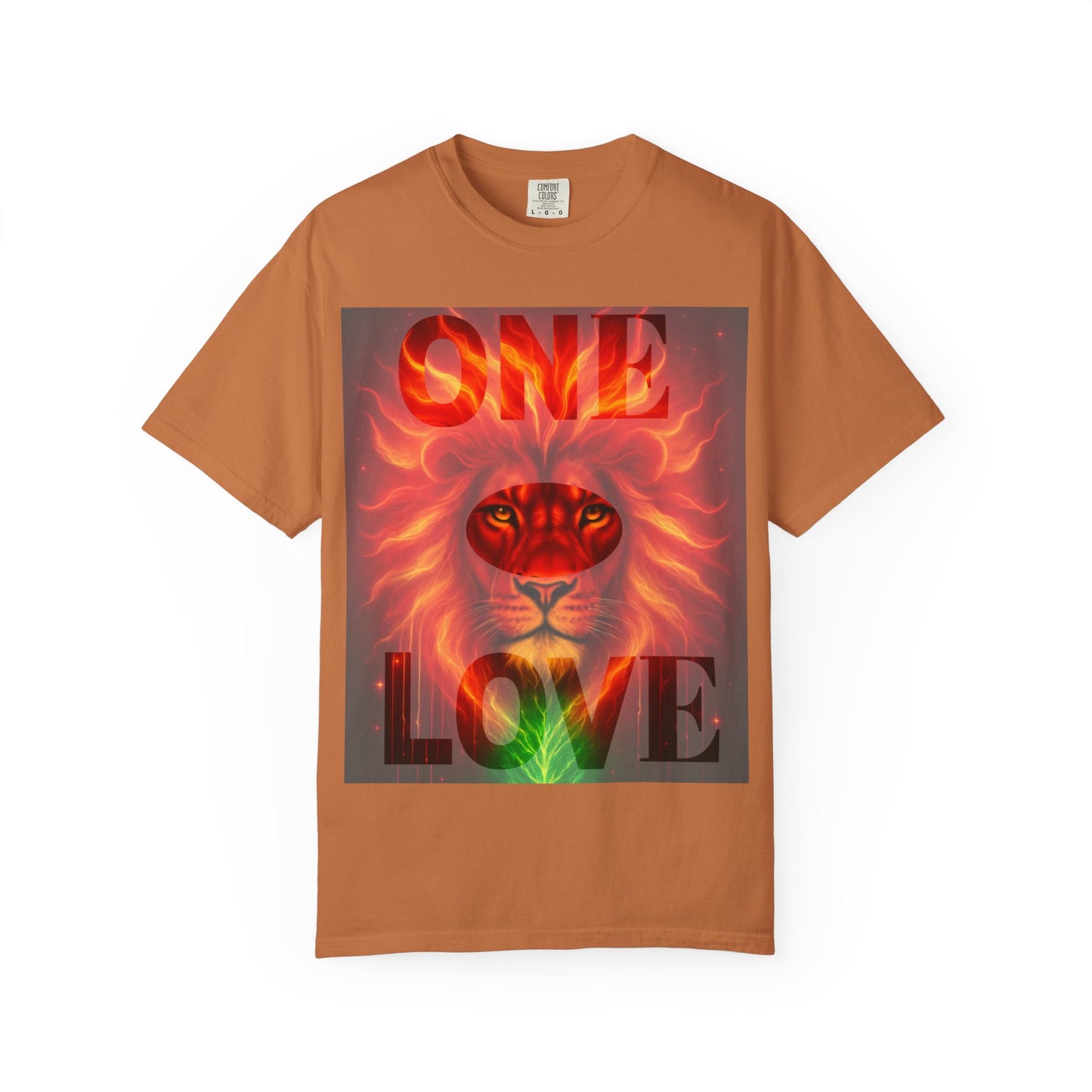 Lion Mane one love T-shirt