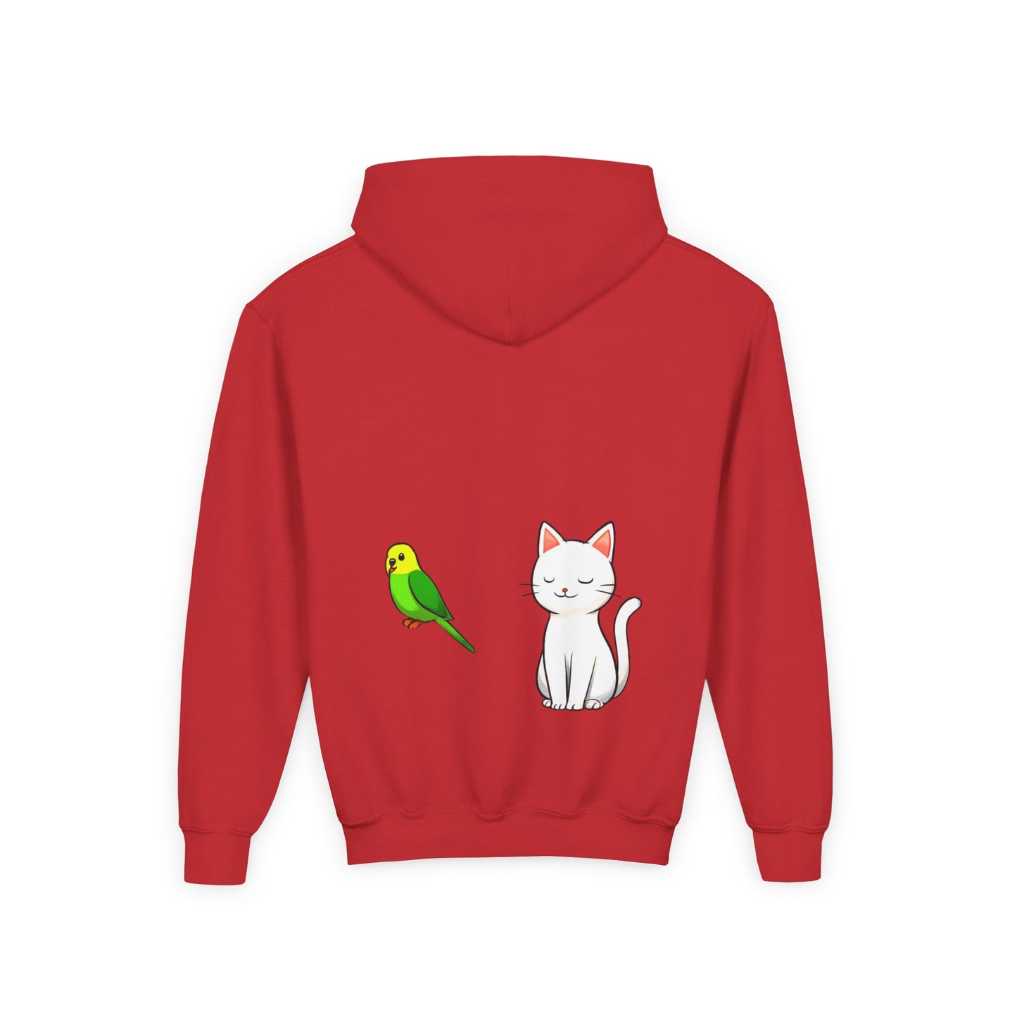 Girl's Hooded Sweatshirt - Youth Heavy Blend