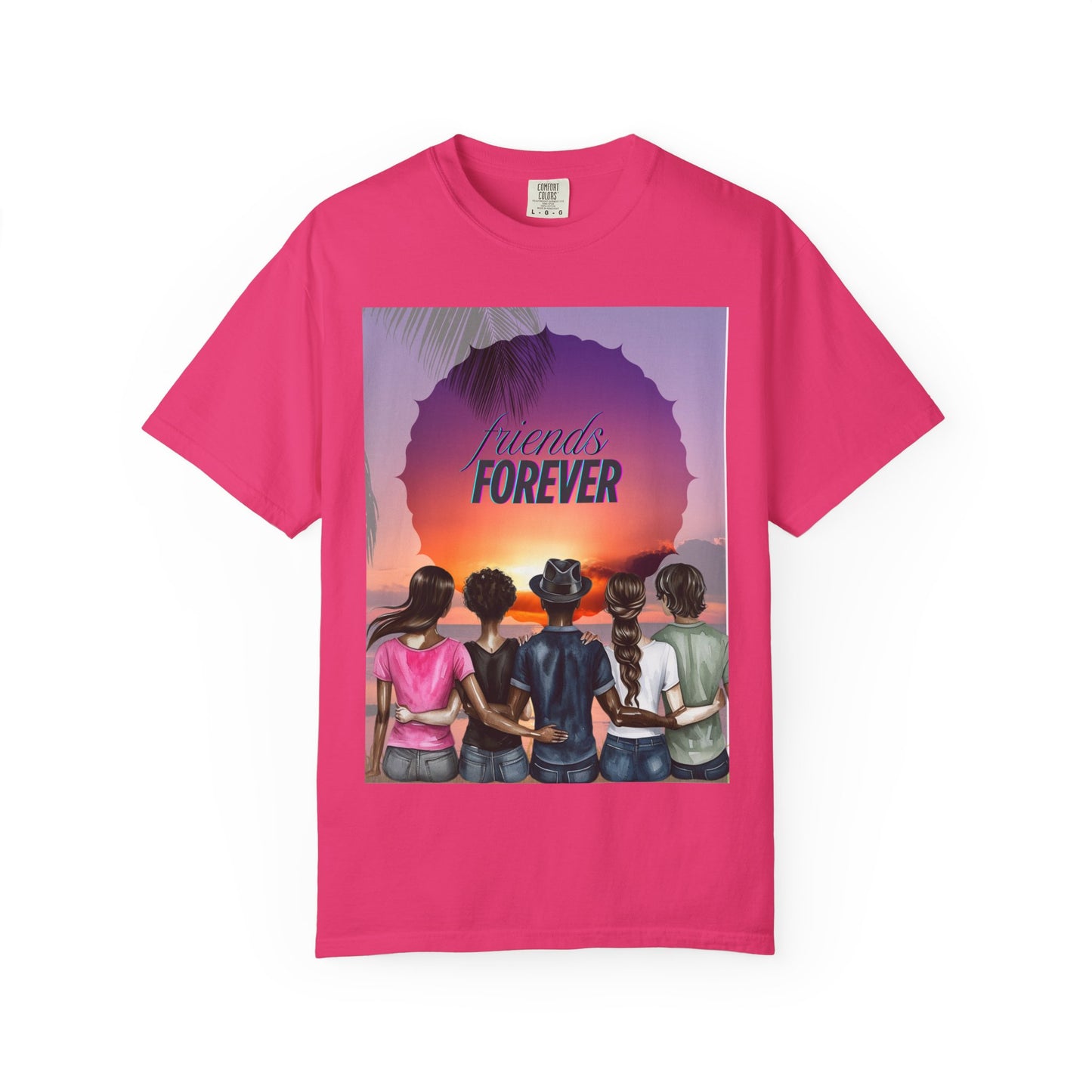 Sunset Friends Forever T-shirt