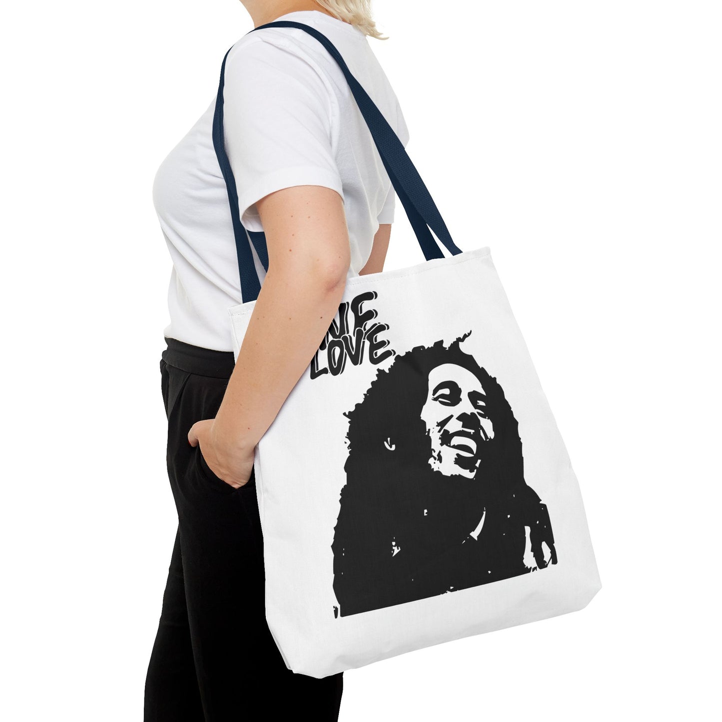 One Love Tote Bag - Celebrate Unity and Positivity
