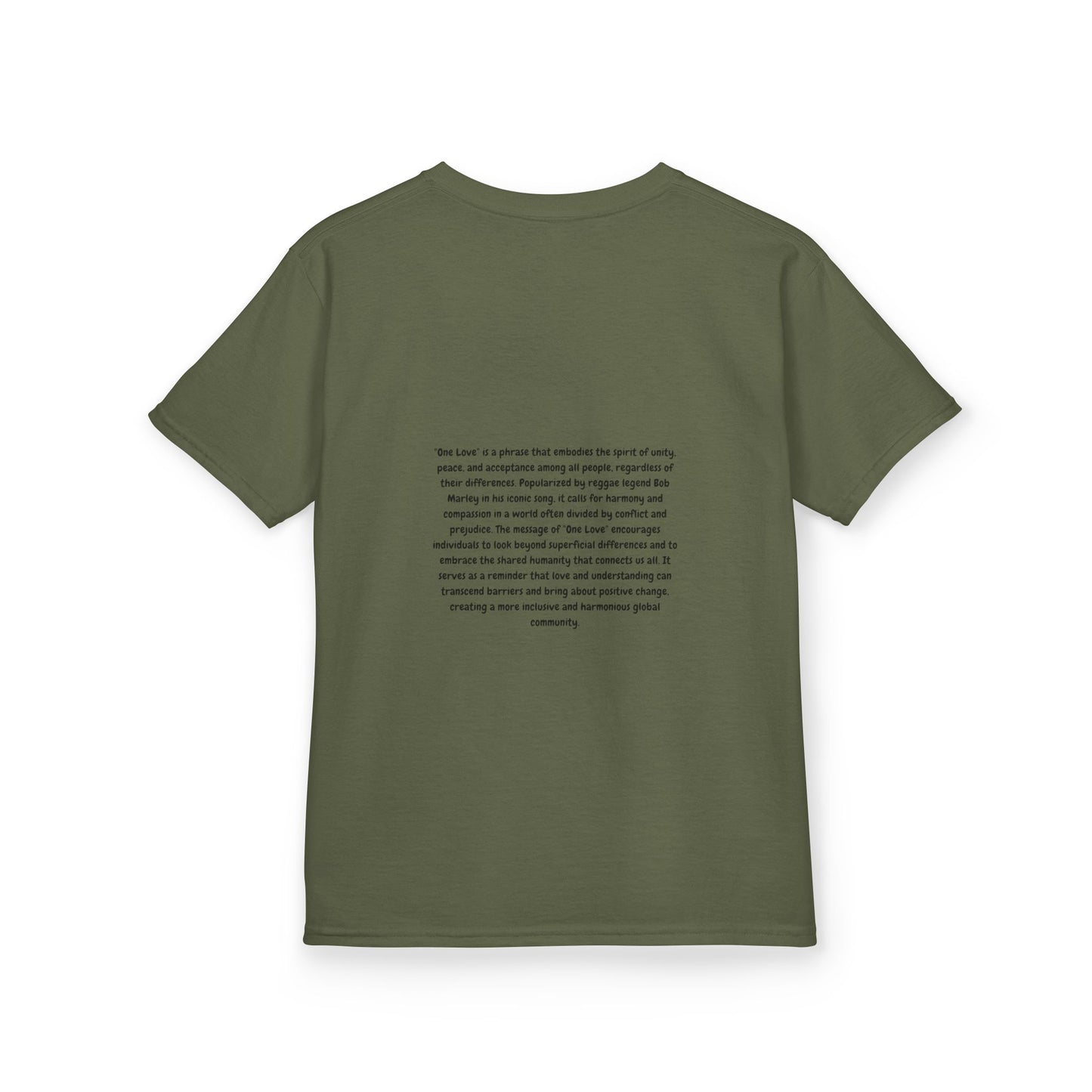Kids Tee - 'One Love One Unity' Design