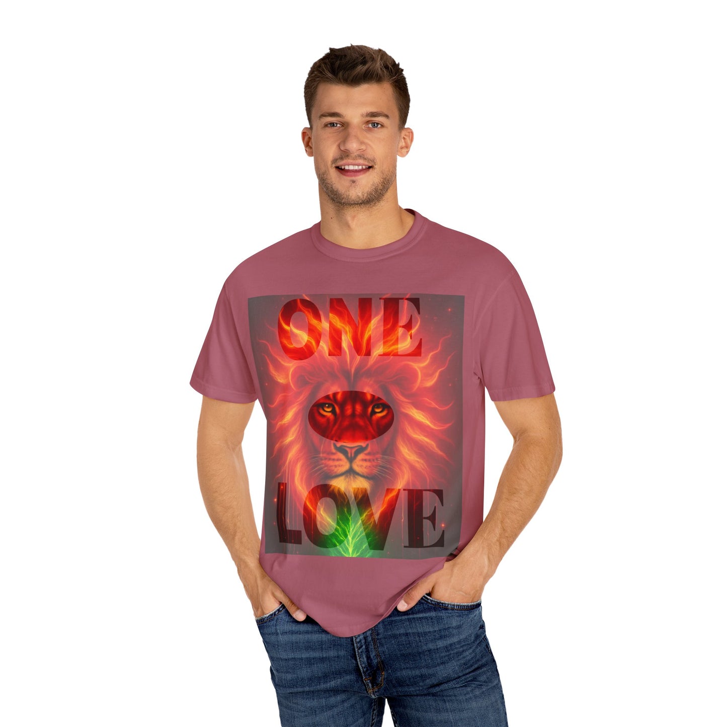 Lion Mane one love T-shirt