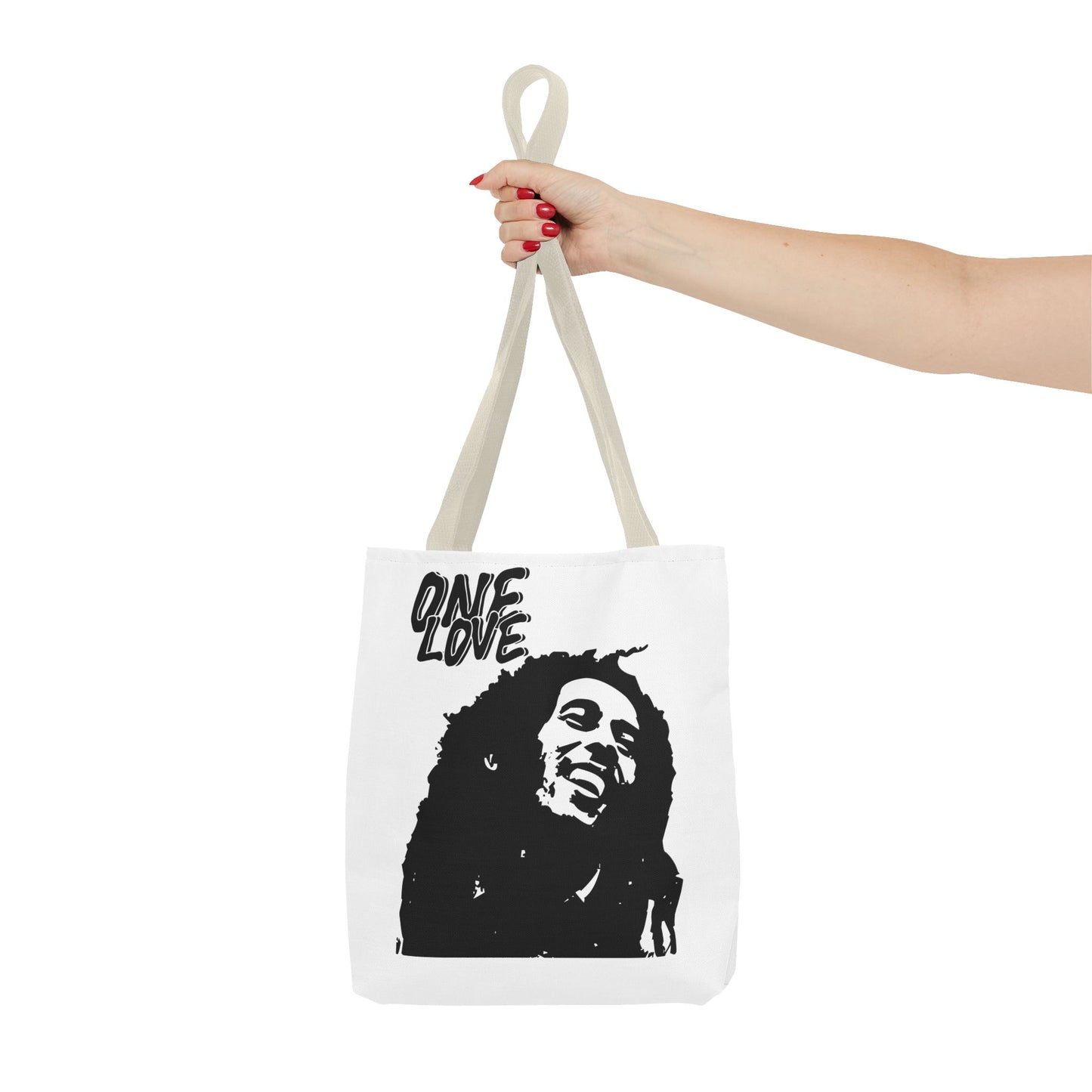 One Love Tote Bag - Celebrate Unity and Positivity