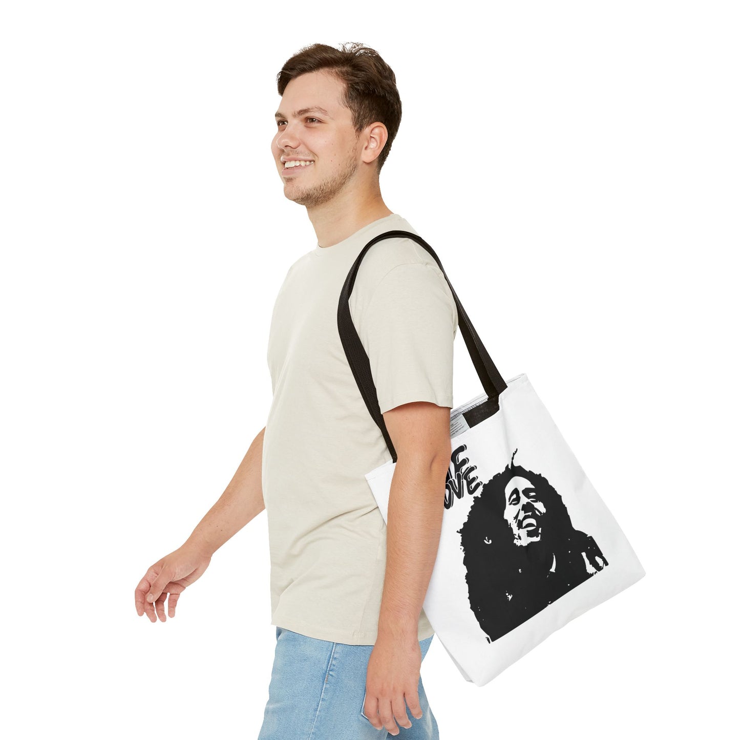 One Love Tote Bag - Celebrate Unity and Positivity