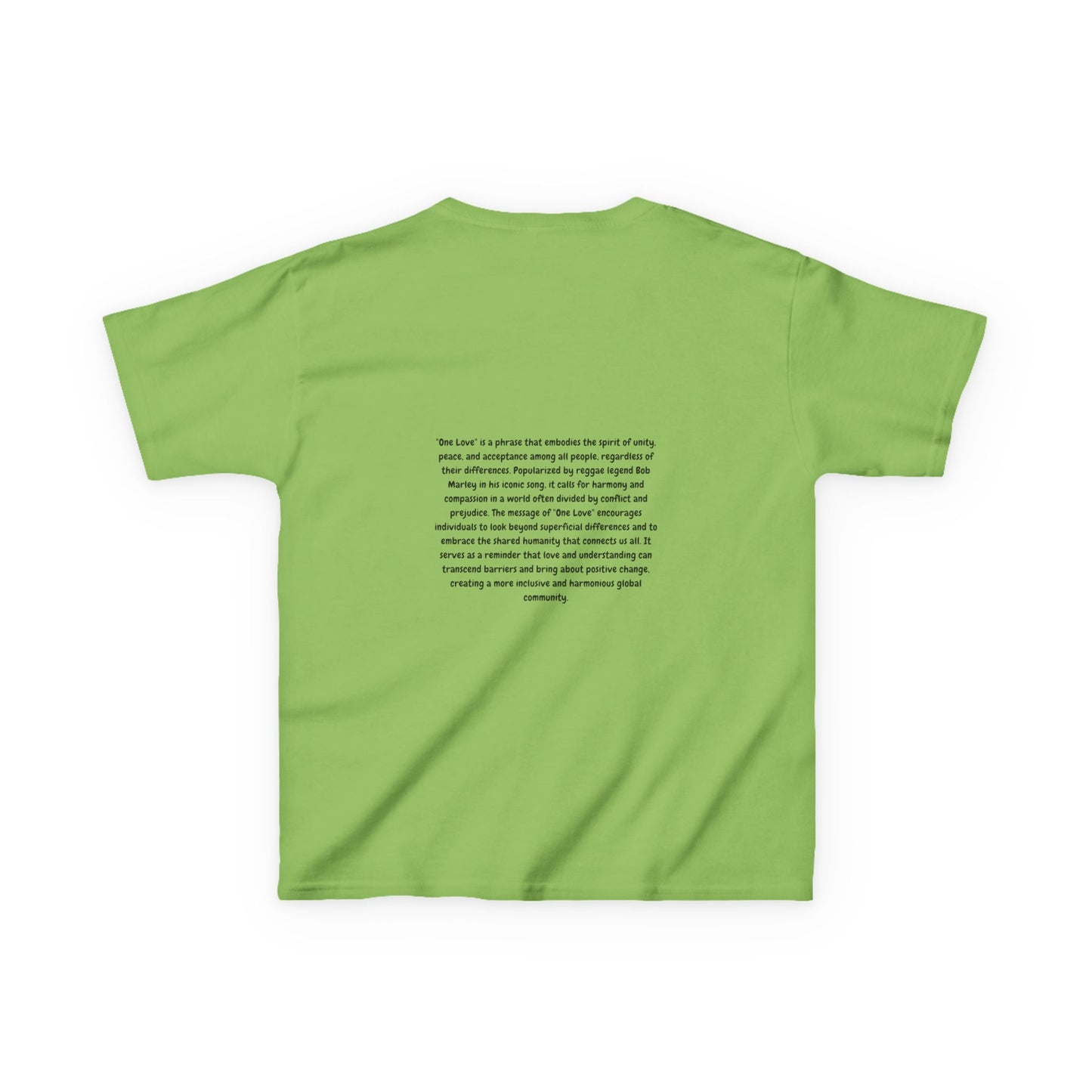 Kids Tee - 'One Love One Unity' Design