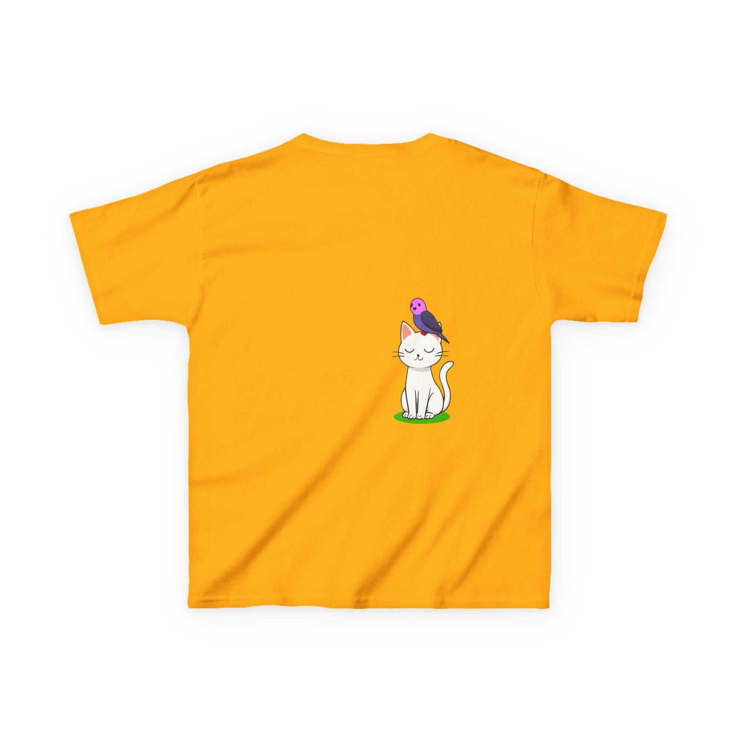 girlsTee - Cute Girl with Animals Design