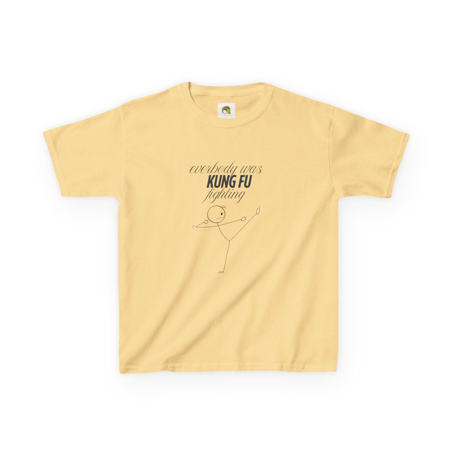 Kids Tee - Funny 'Everybody was Kungfu Fighting' Design