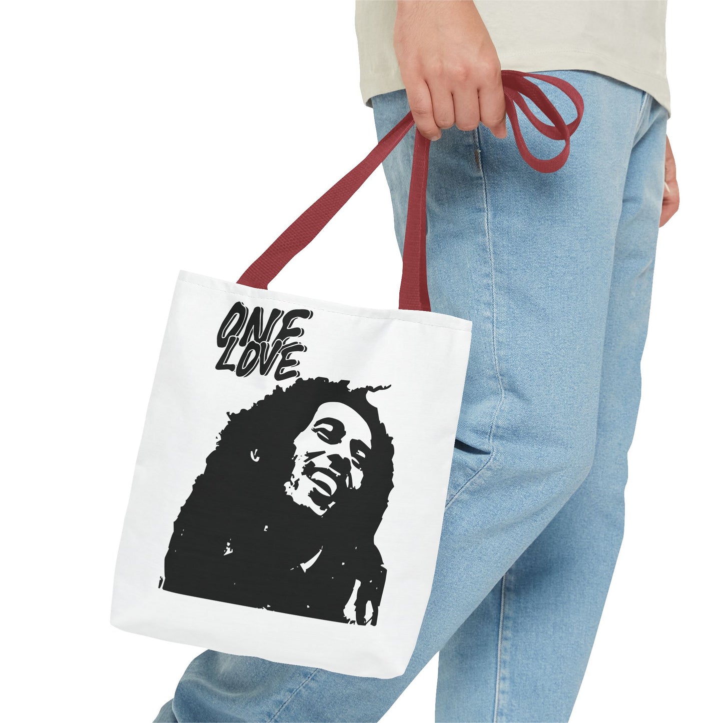 One Love Tote Bag - Celebrate Unity and Positivity