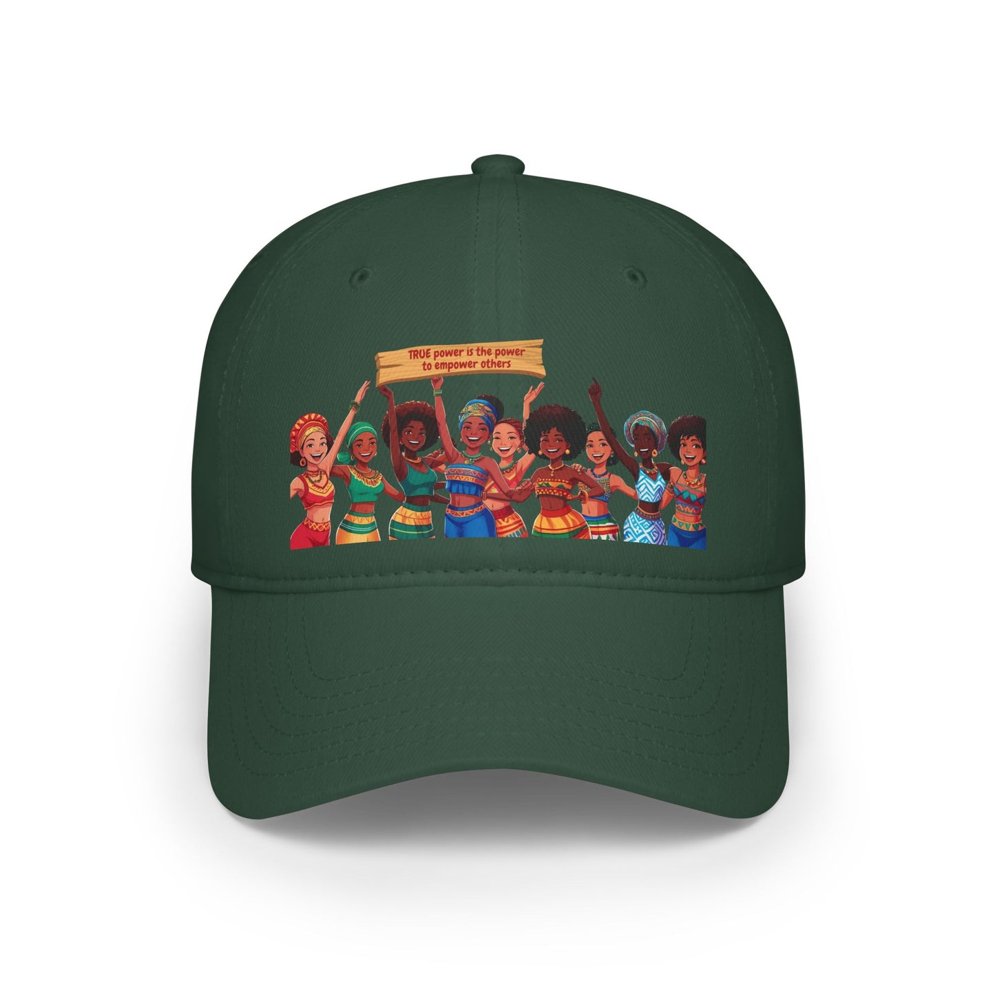 Empowerment Low Profile Baseball Cap - Celebrate Black Culture