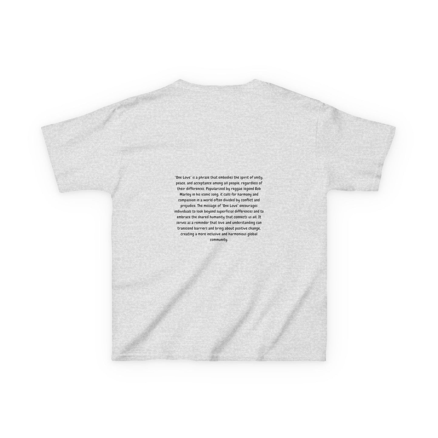Kids Tee - 'One Love One Unity' Design