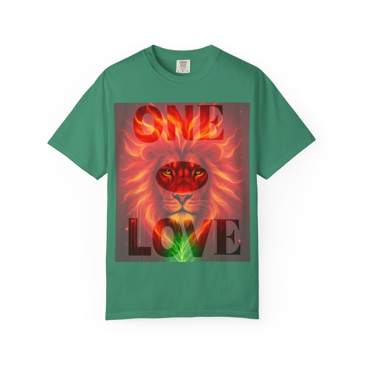 Lion Mane one love T-shirt