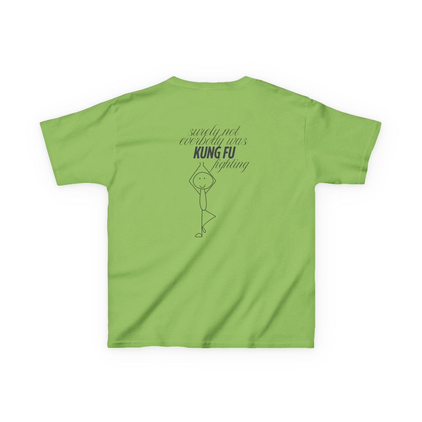 Kids Tee - Funny 'Everybody was Kungfu Fighting' Design