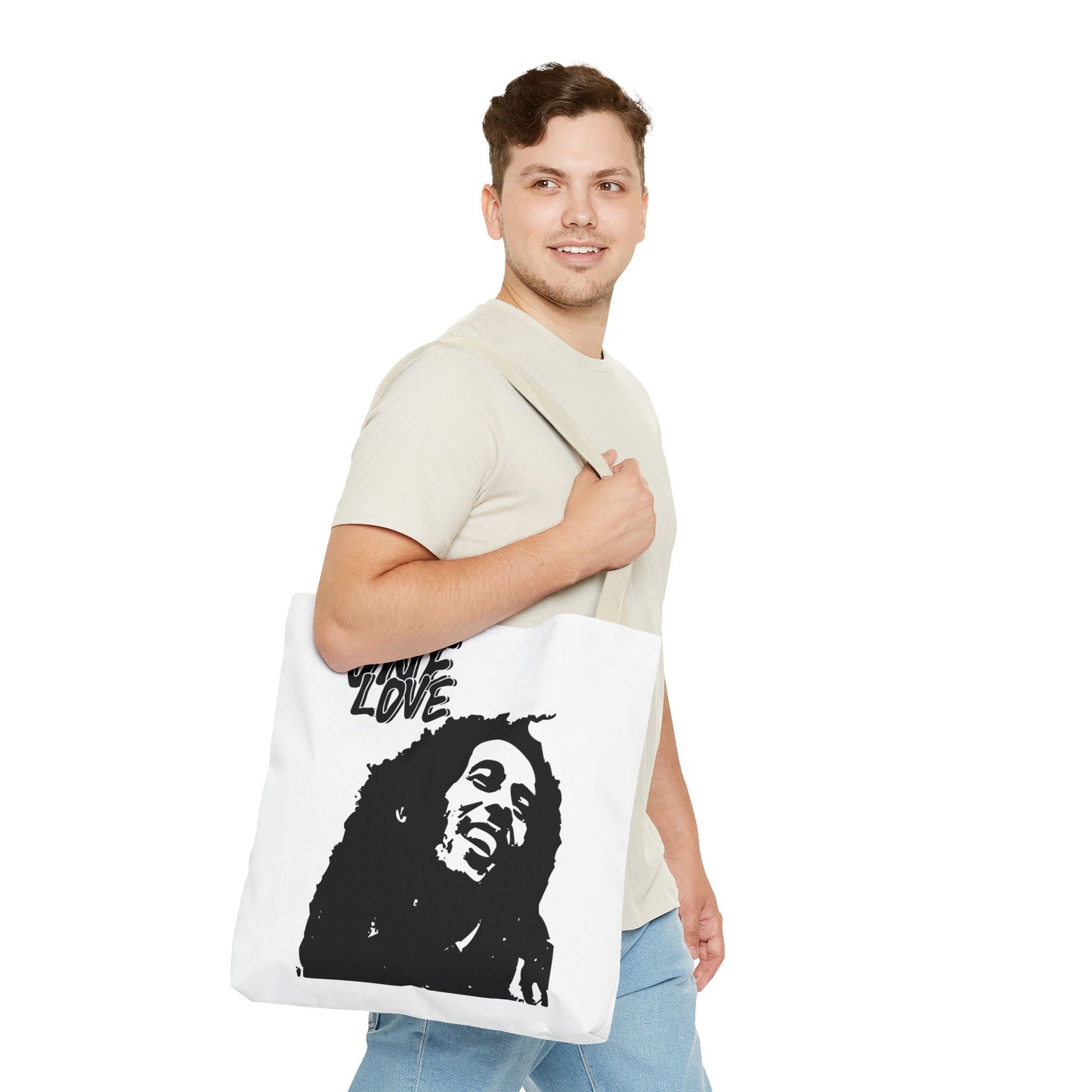 One Love Tote Bag - Celebrate Unity and Positivity