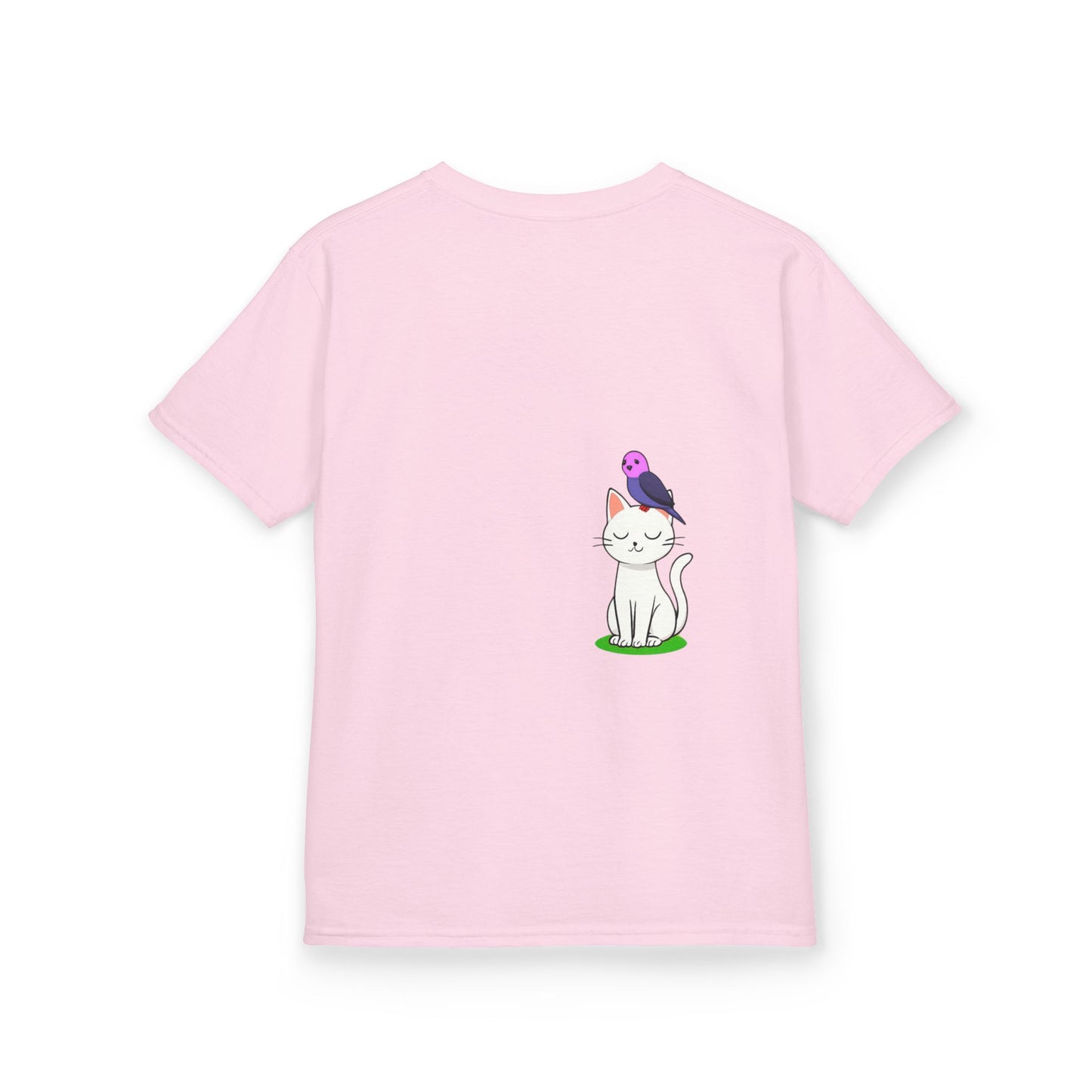 girlsTee - Cute Girl with Animals Design