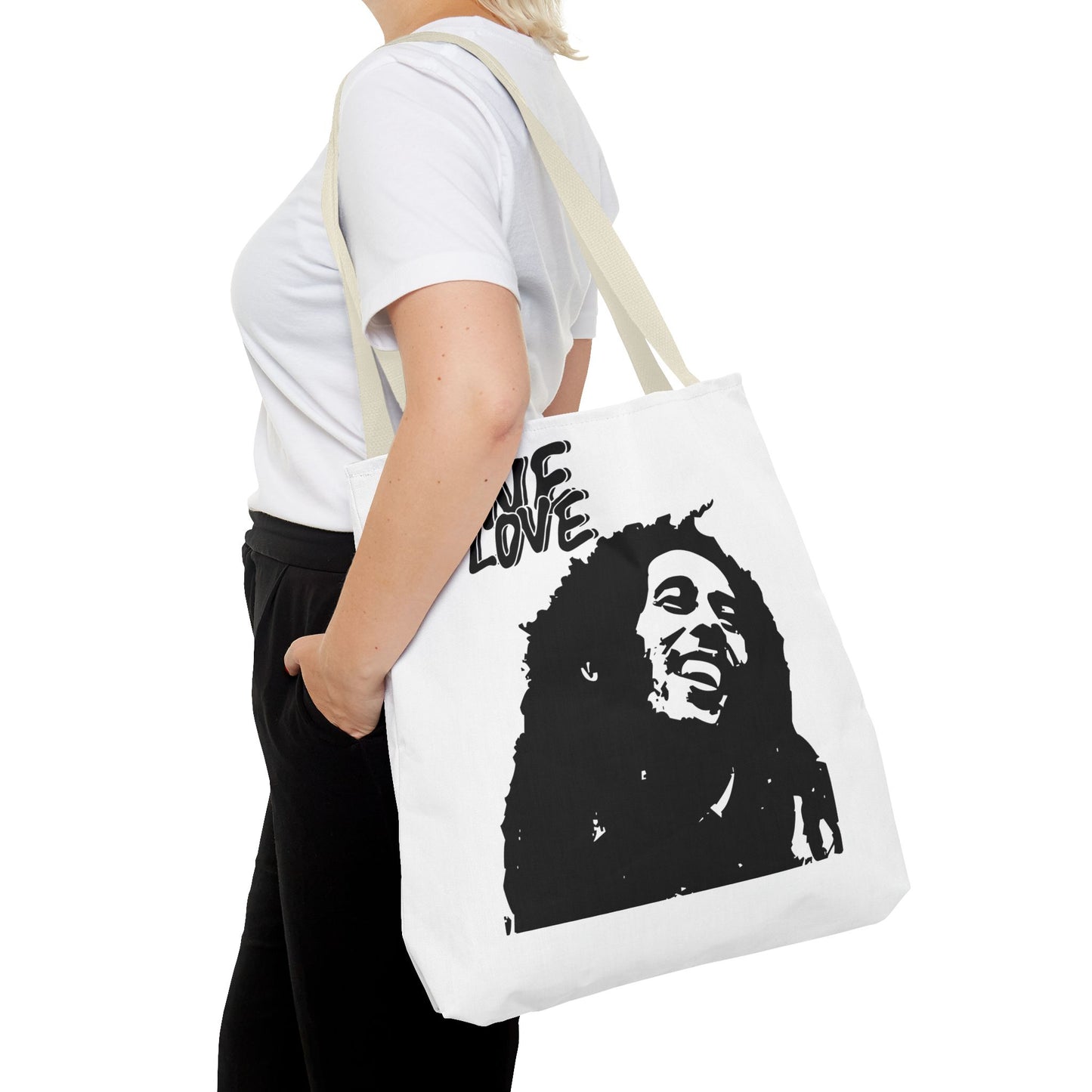 One Love Tote Bag - Celebrate Unity and Positivity