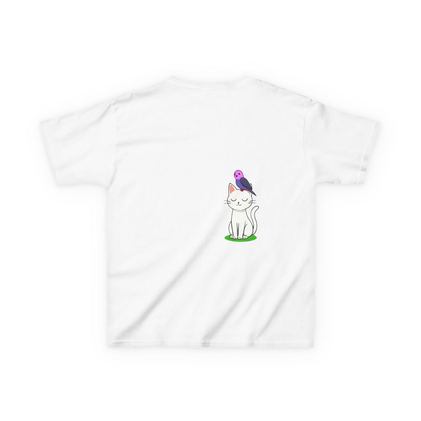 girlsTee - Cute Girl with Animals Design