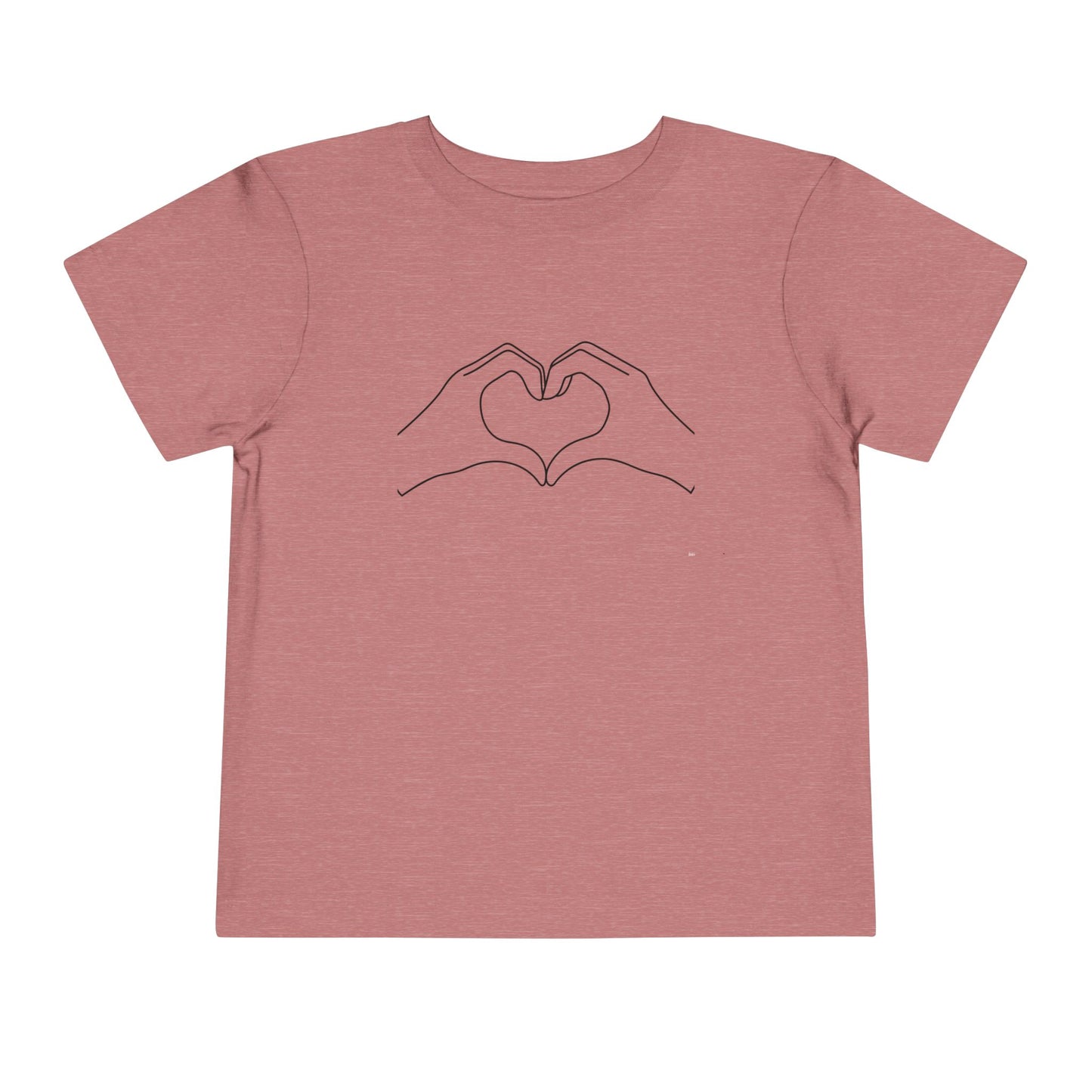 Toddler T-Shirt Cute Heart Love Trend Design