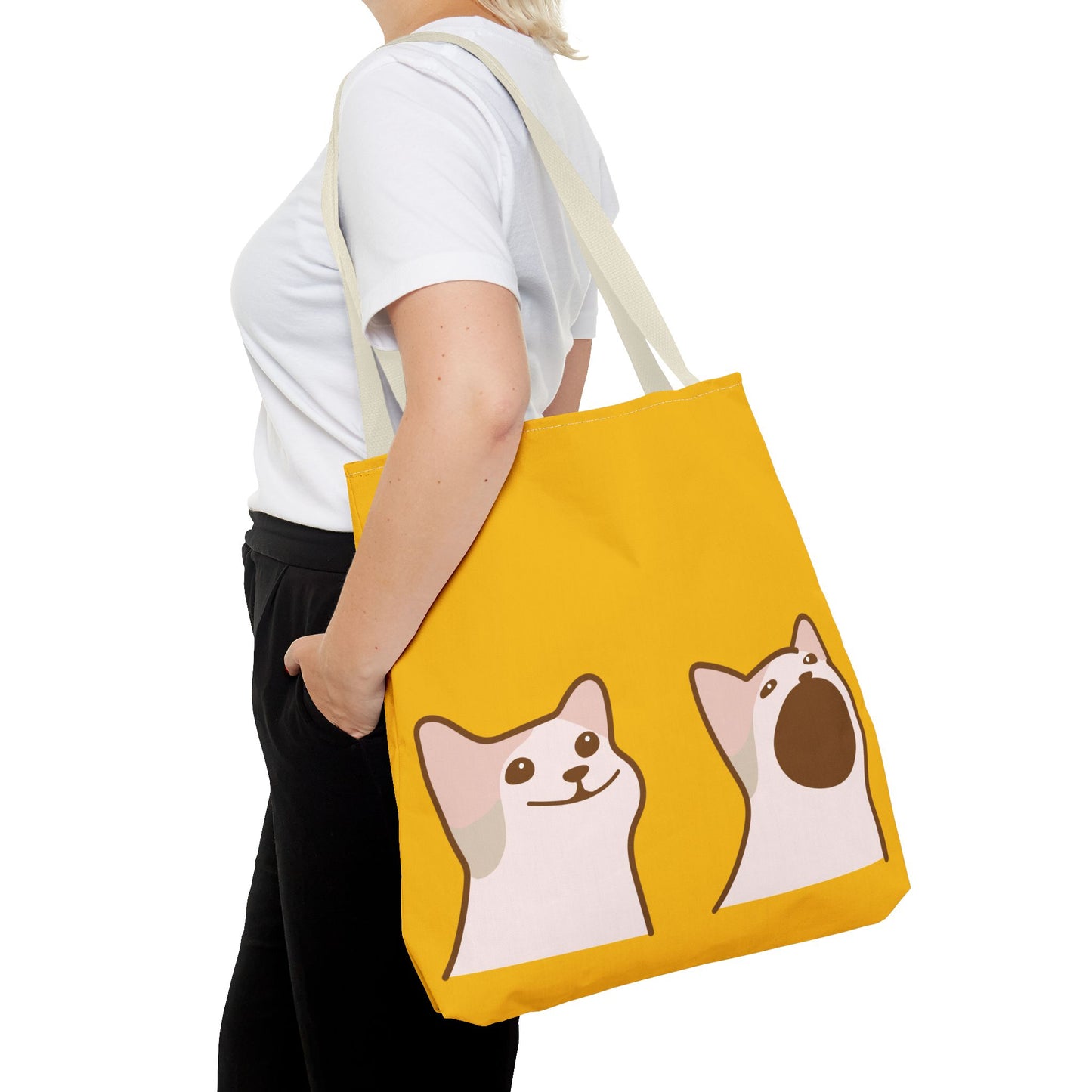 Cat Mouth Tote Bag