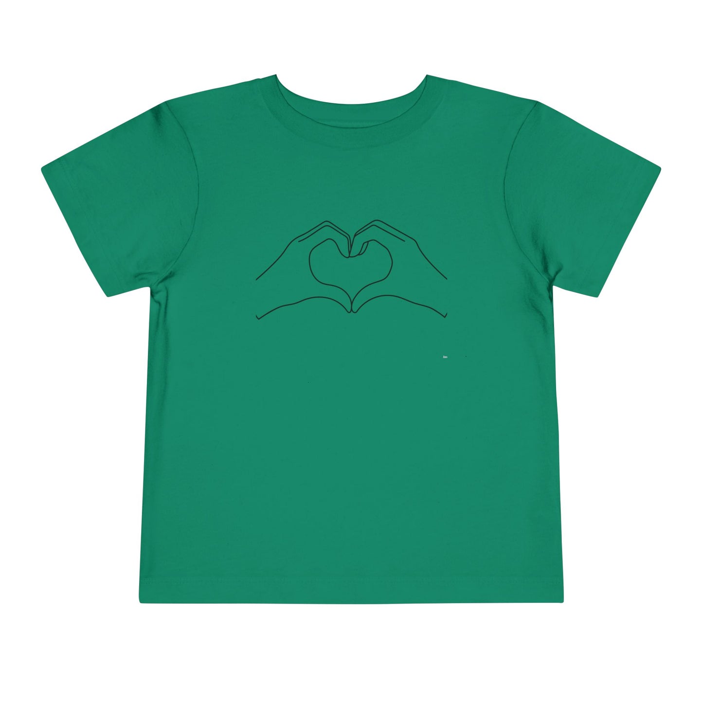 Toddler T-Shirt Cute Heart Love Trend Design