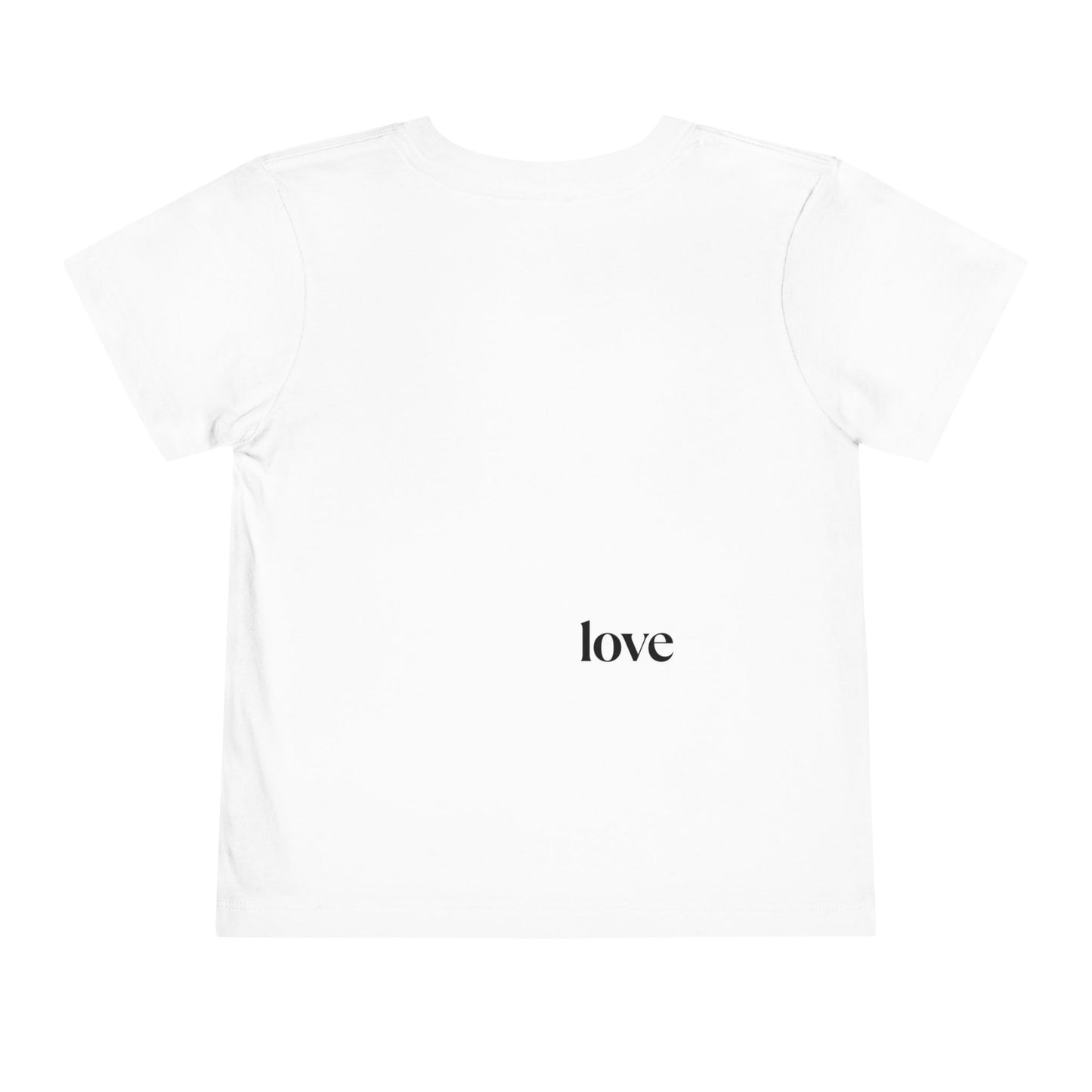 Toddler T-Shirt Cute Heart Love Trend Design