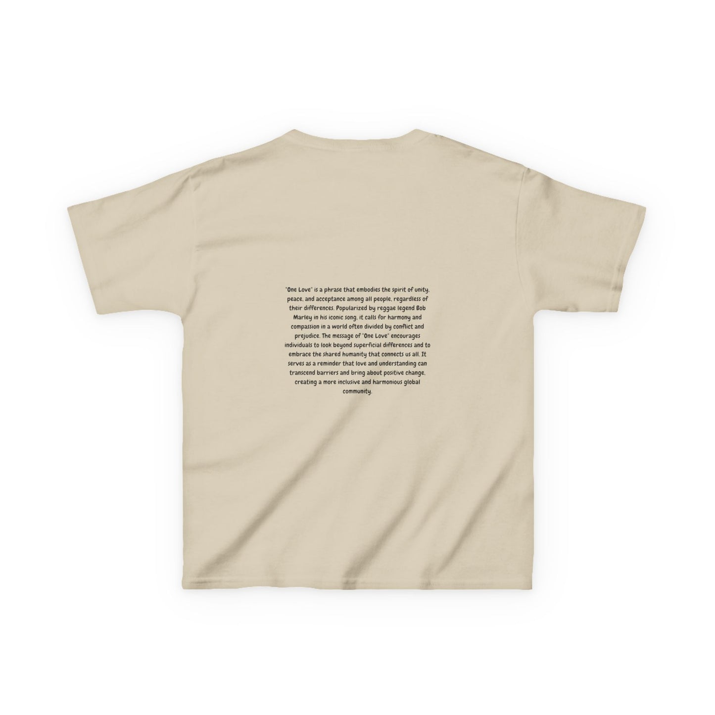 Kids Tee - 'One Love One Unity' Design