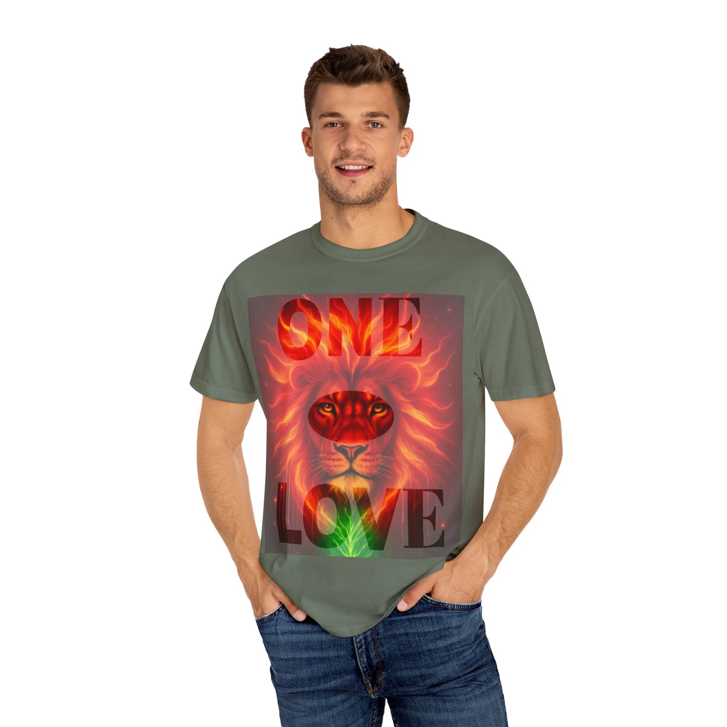 Lion Mane one love T-shirt