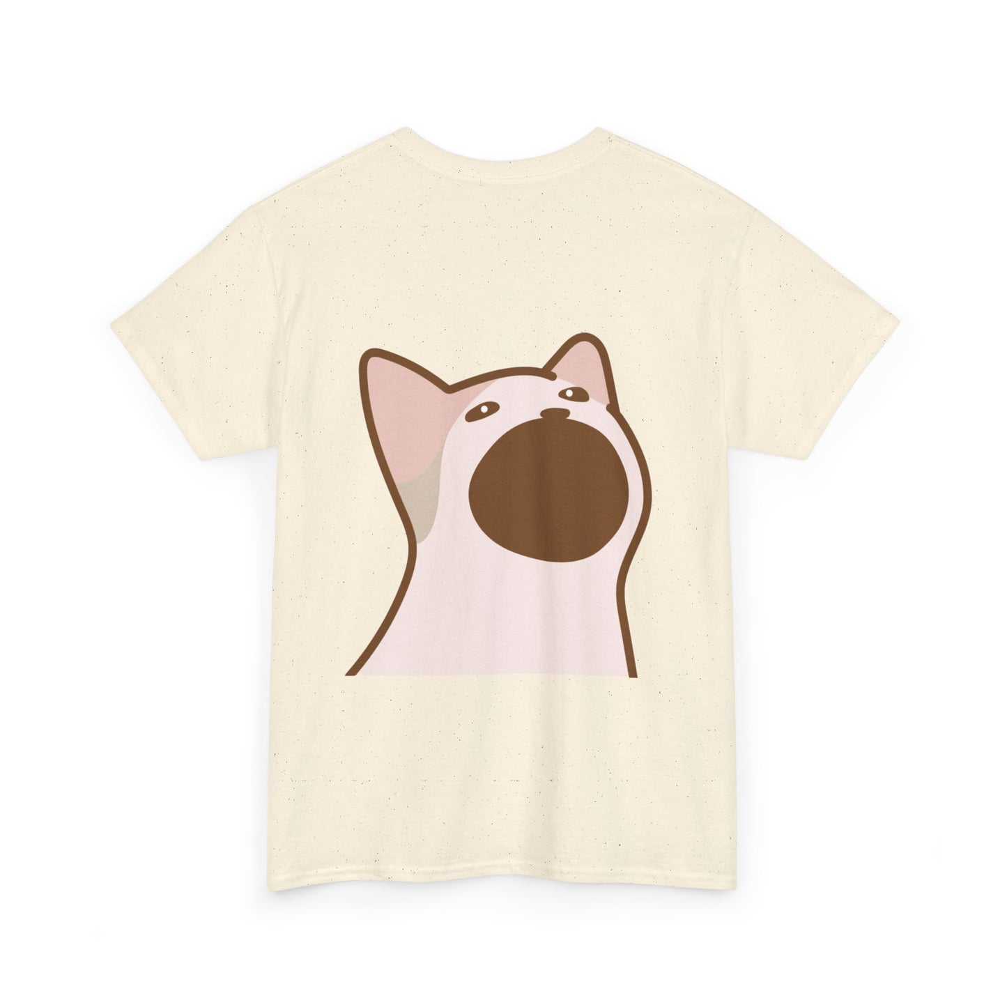 Cute Cat Graphic Unisex Heavy Cotton Tee - Perfect for Cat Lovers