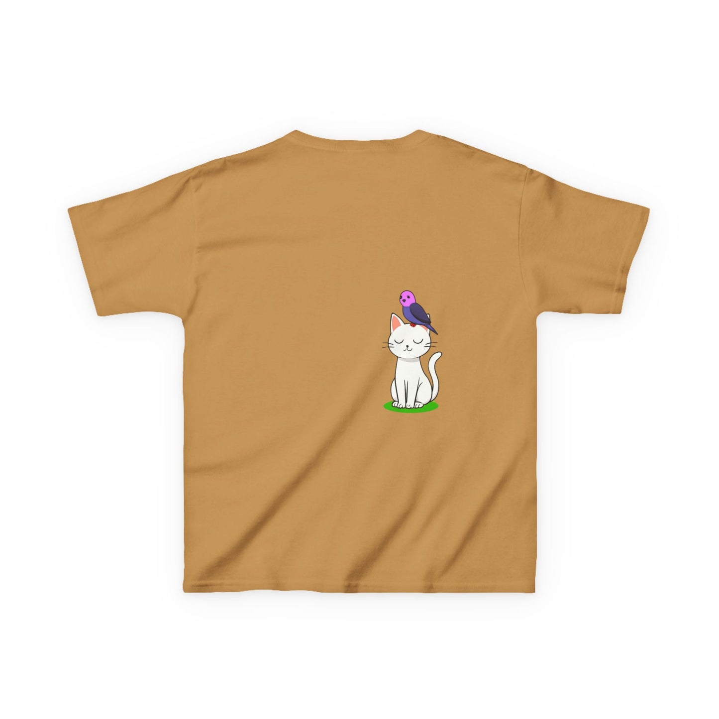 girlsTee - Cute Girl with Animals Design
