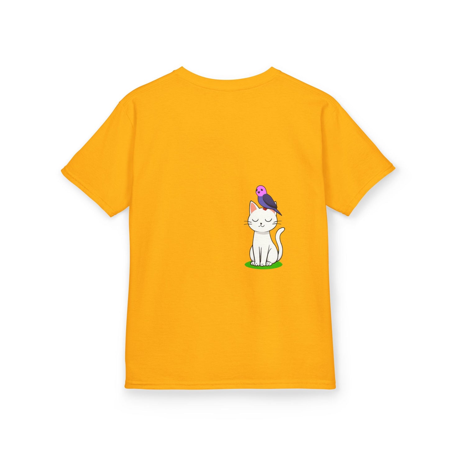 girlsTee - Cute Girl with Animals Design