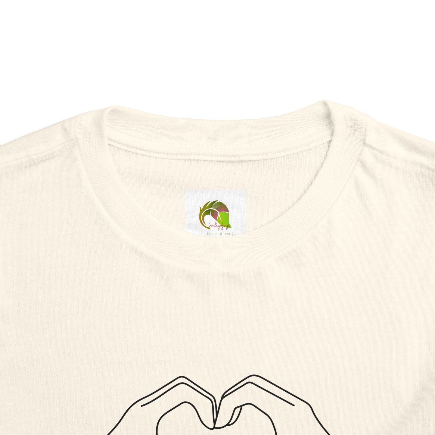Toddler T-Shirt Cute Heart Love Trend Design