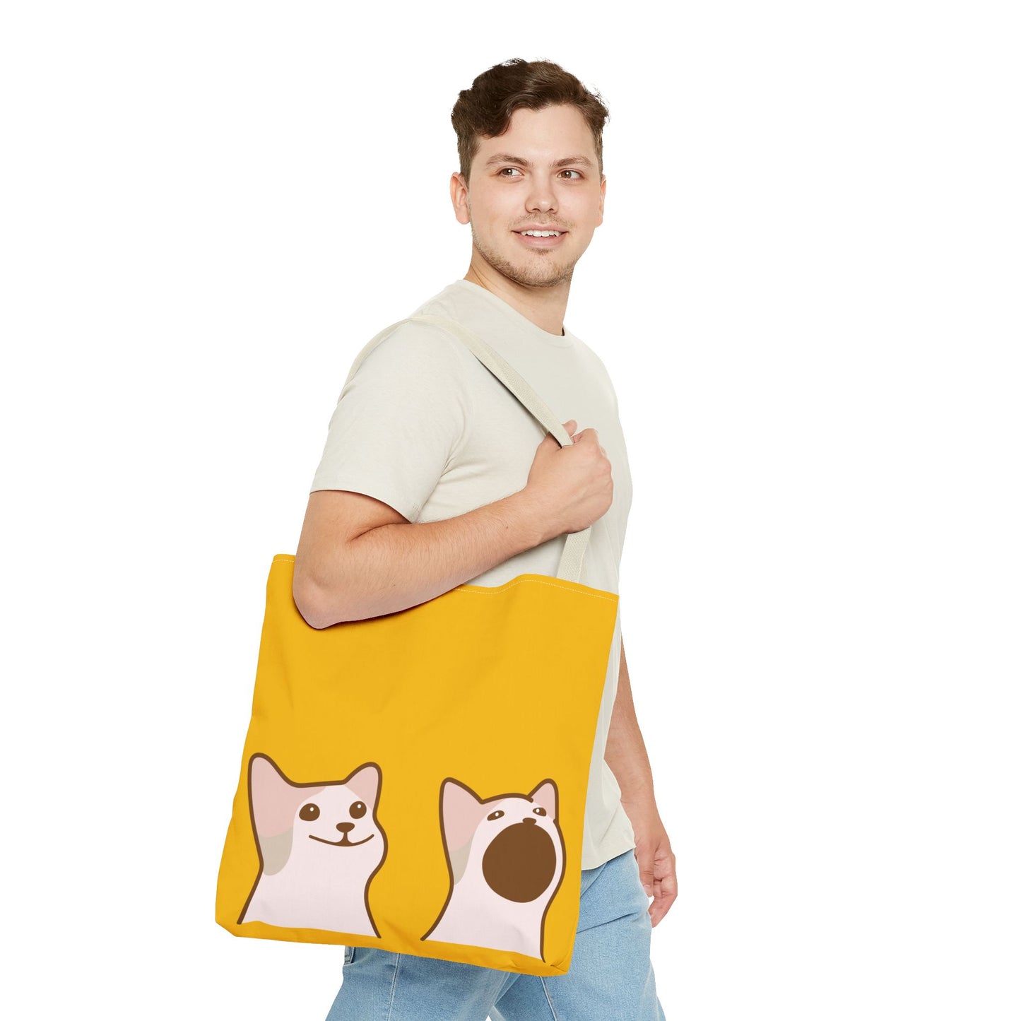 Cat Mouth Tote Bag
