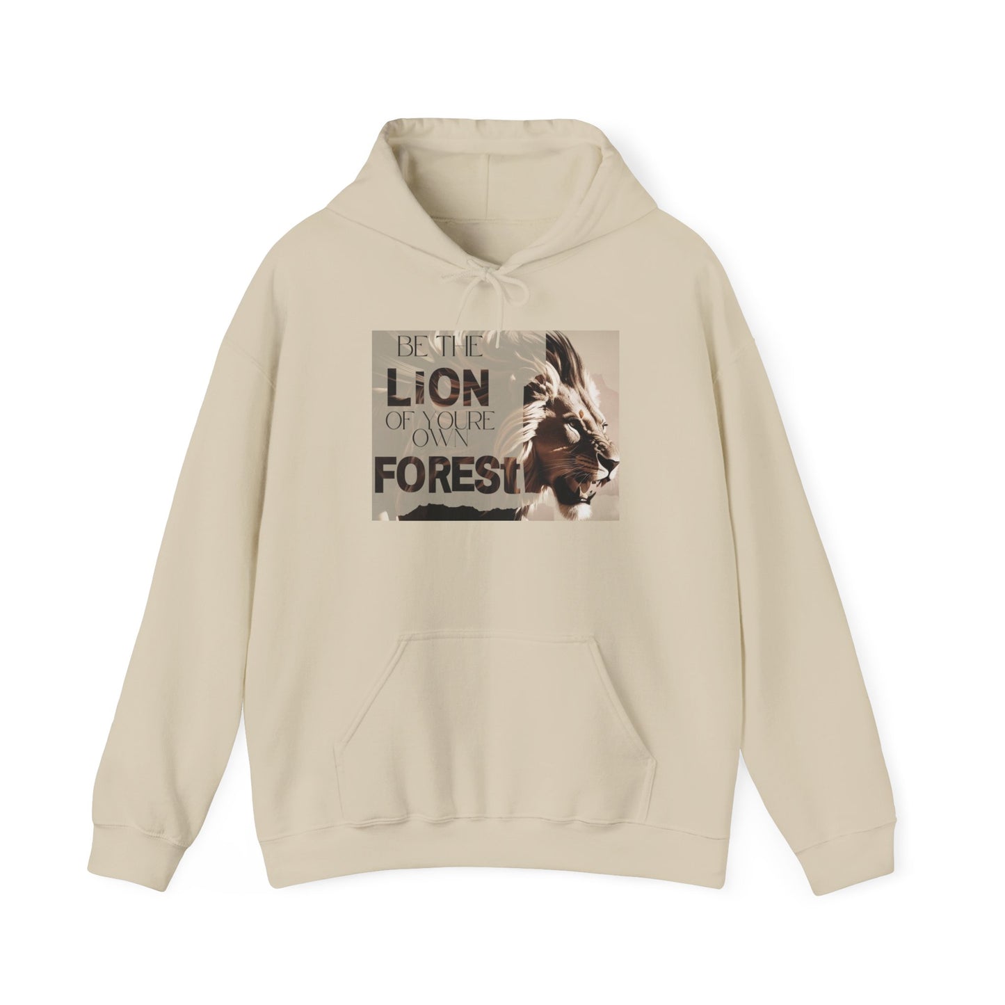 Hoodie - Lion of the Forest Design