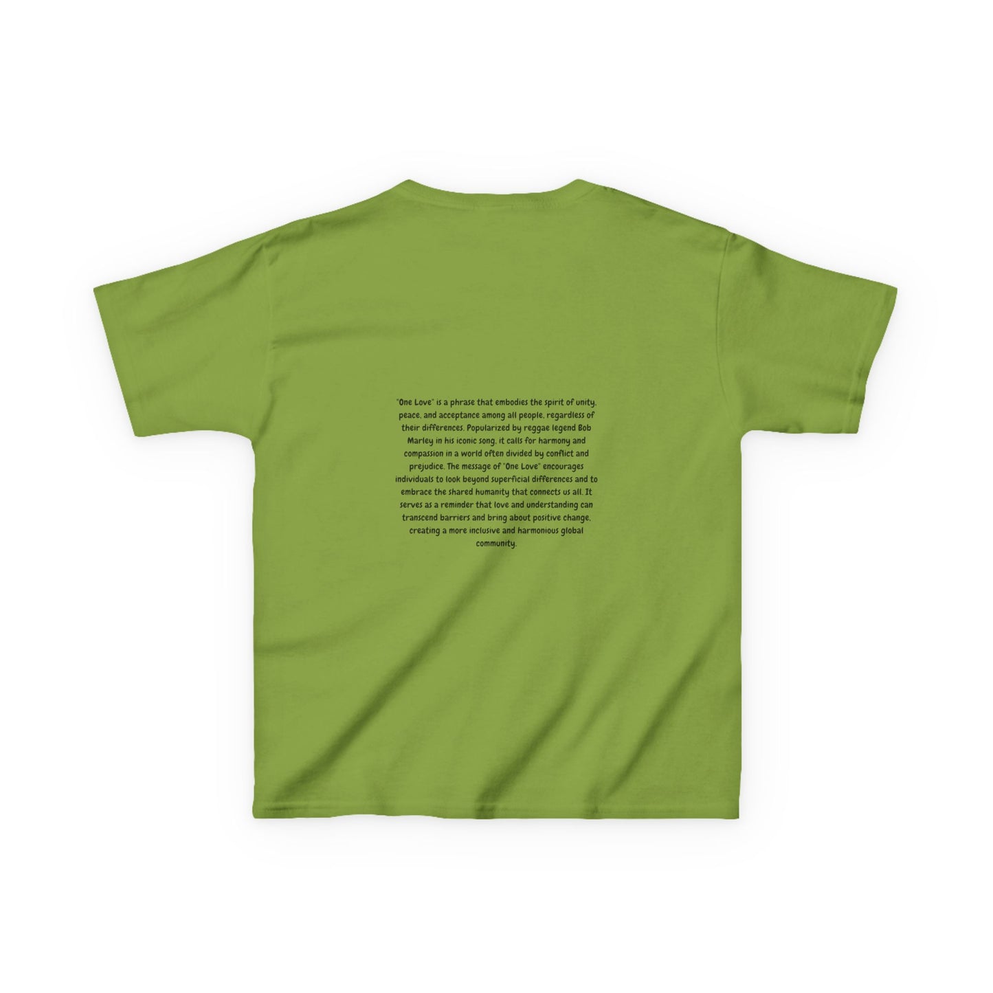 Kids Tee - 'One Love One Unity' Design