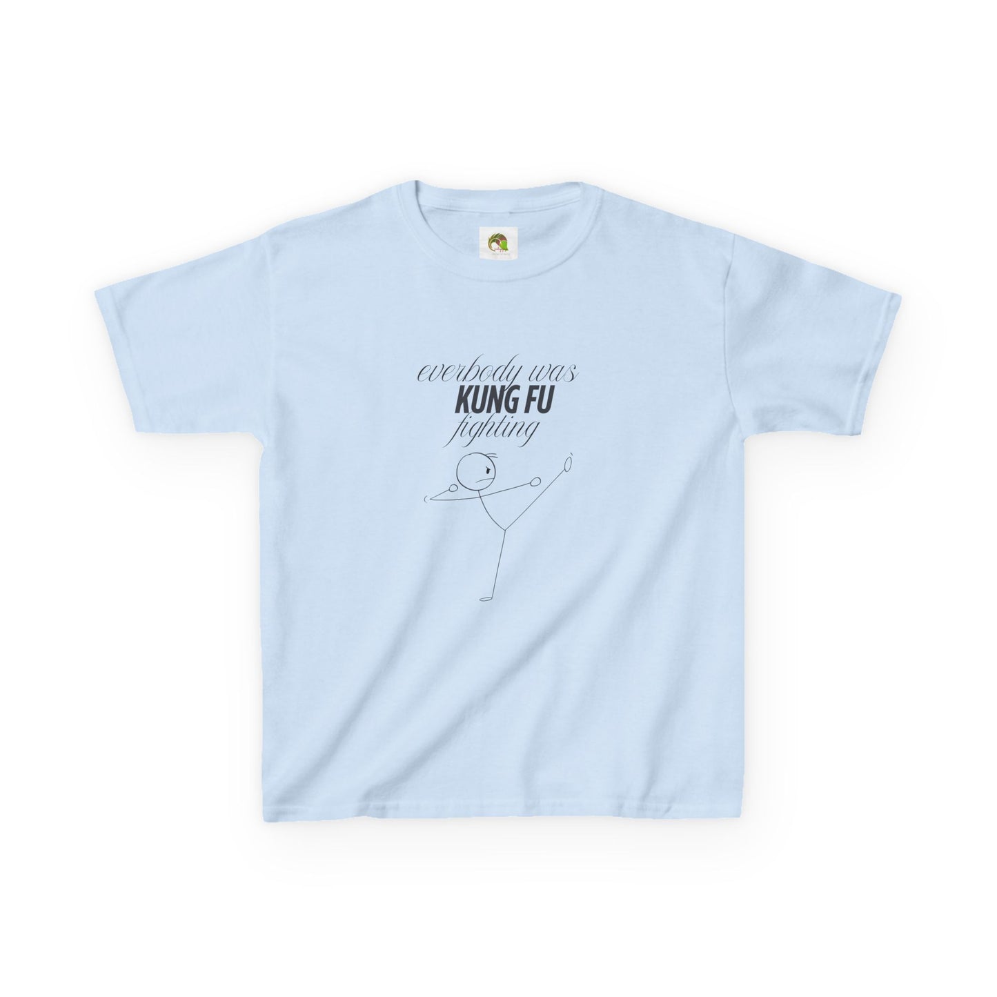 Kids Tee - Funny 'Everybody was Kungfu Fighting' Design