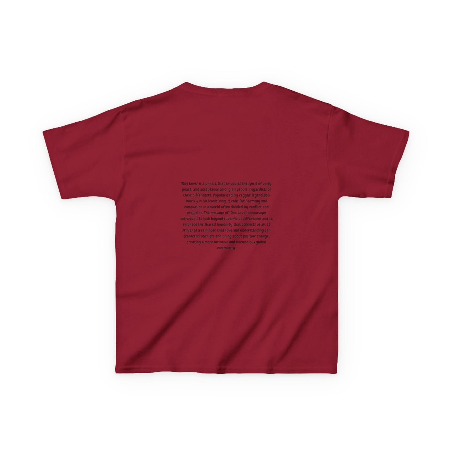 Kids Tee - 'One Love One Unity' Design